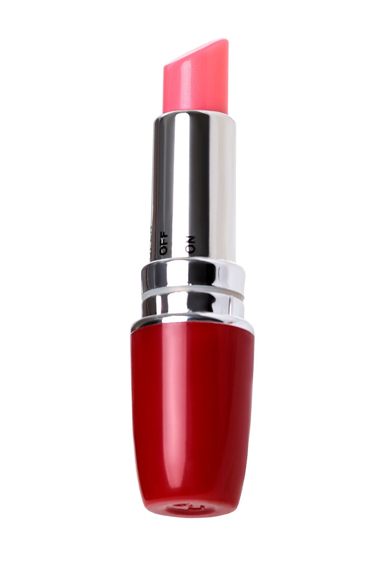 вибромассажер a-toys by toyfa lipstick, abs пластик, красный, 9 см в России