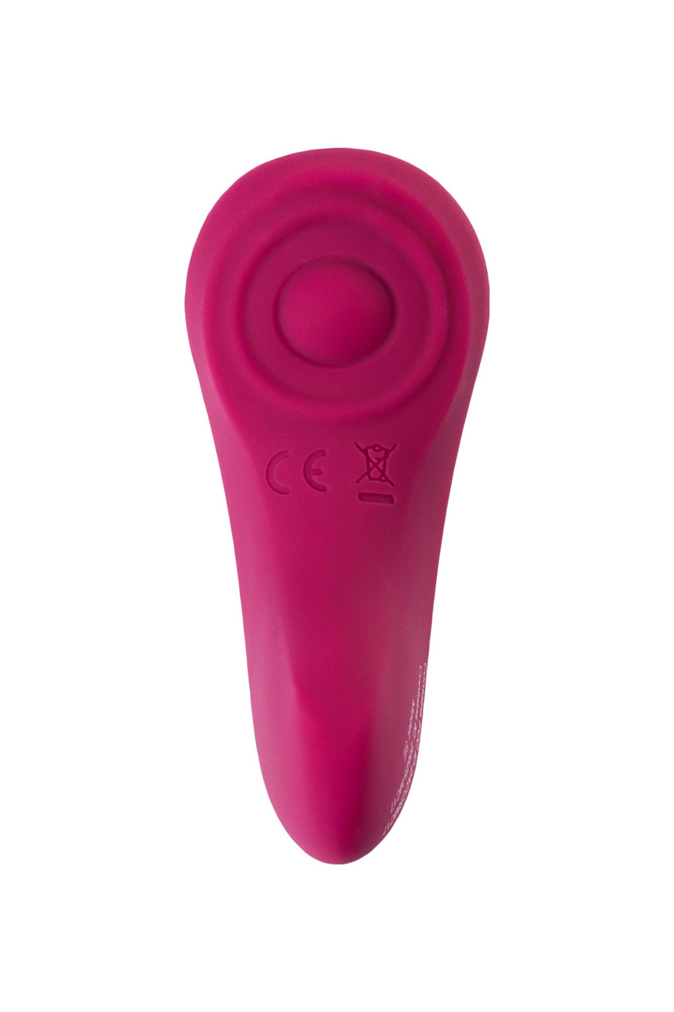 вибромассажер satisfyer sexy secret, силикон, красный, 8,5 см в России