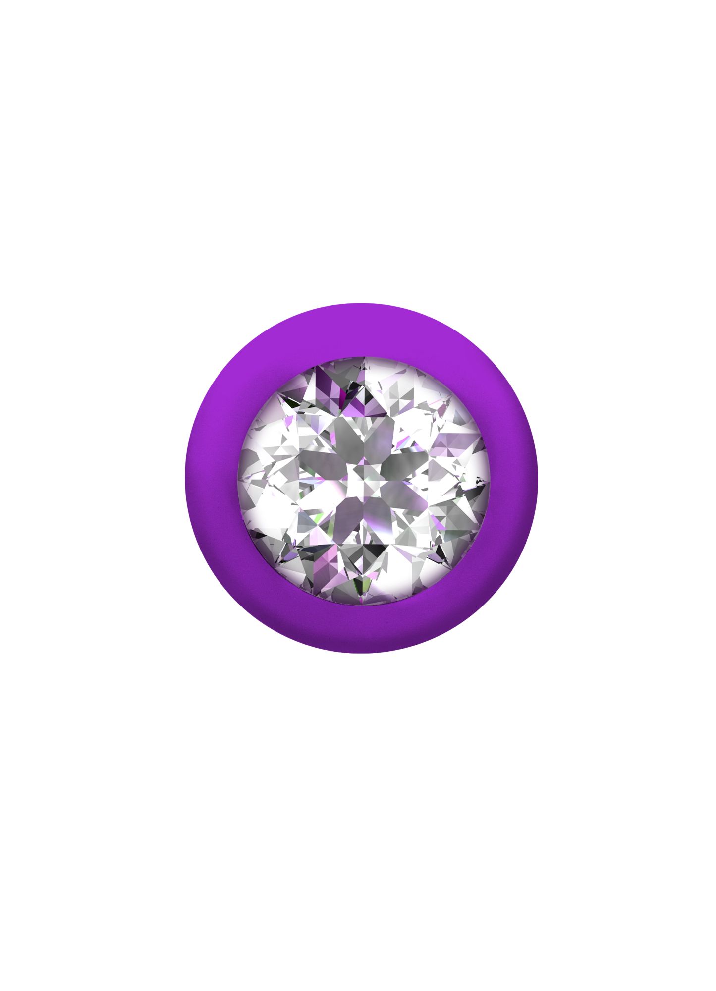 анальная цепочка с кристаллом emotions buddy purple 1400-03lola в России