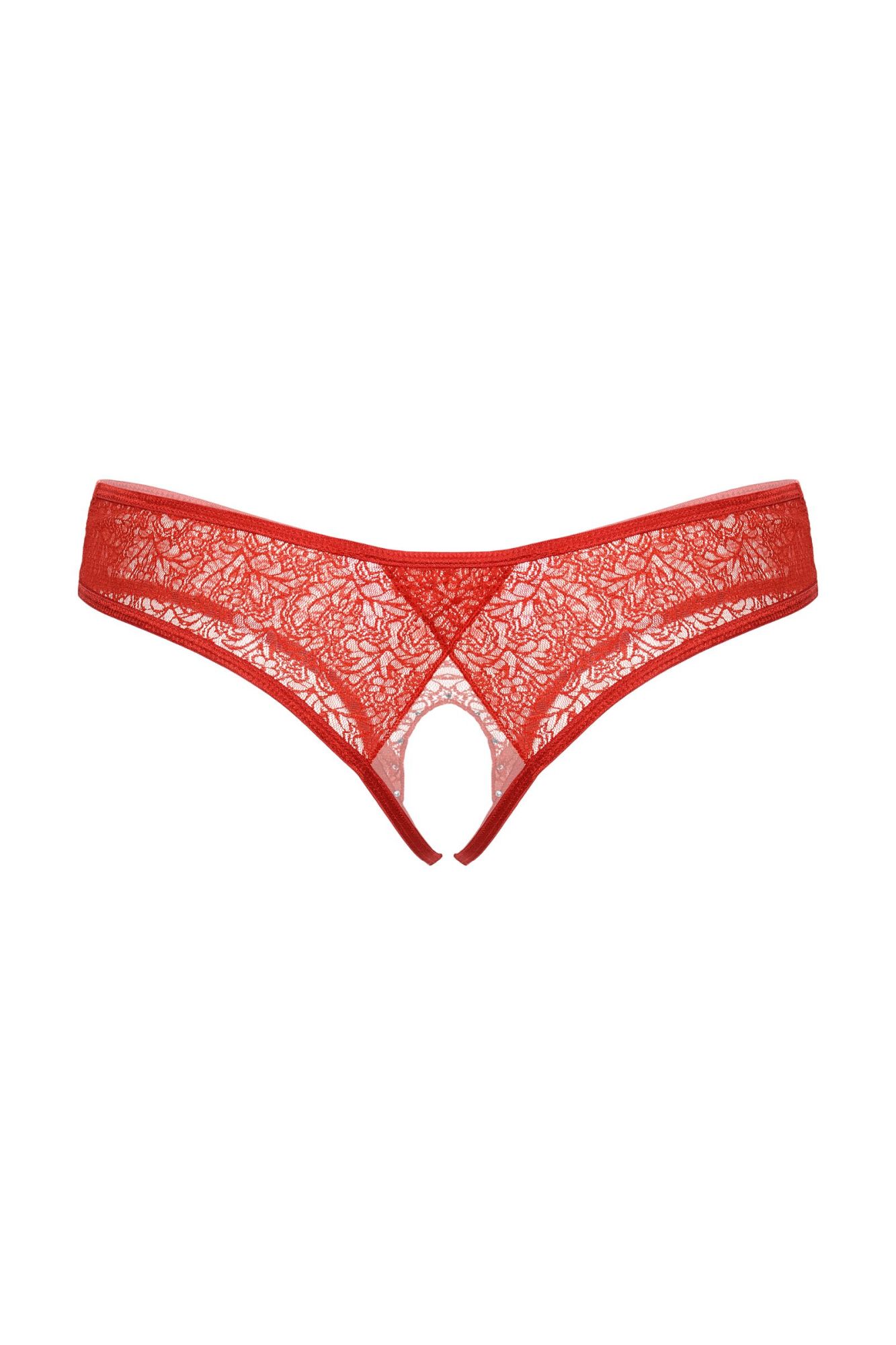 Эротическое трусики открытые softline collection, красный, s/m в России