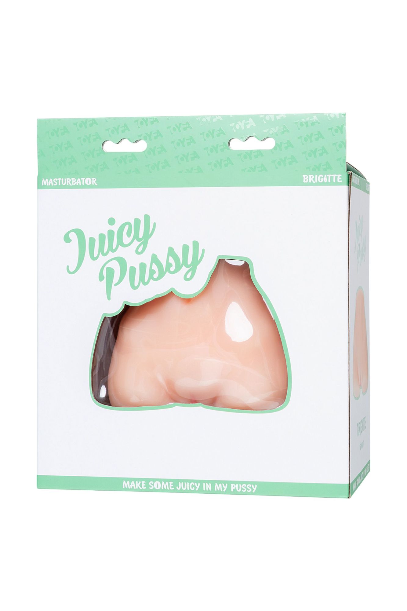 мастурбатор реалистичный toyfa juicy pussy brigitte, tpe, телесный в России