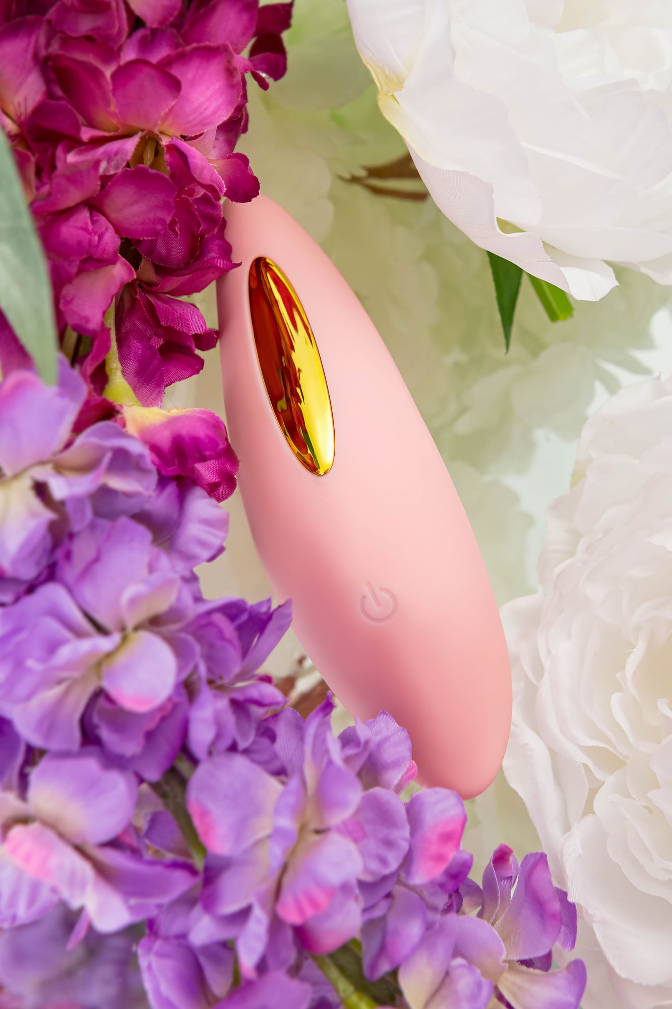 вакуумный стимулятор flovetta lily, силикон, розовый, 13 см в России