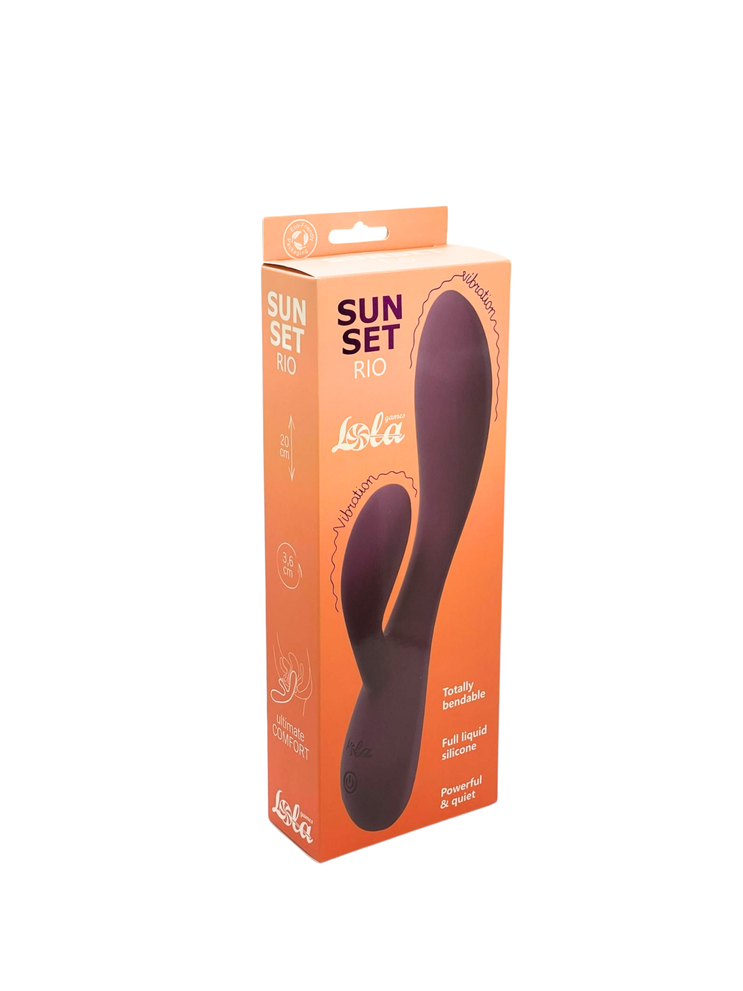 перезаряжаемый вибратор rio sunset 9704-04lola в России