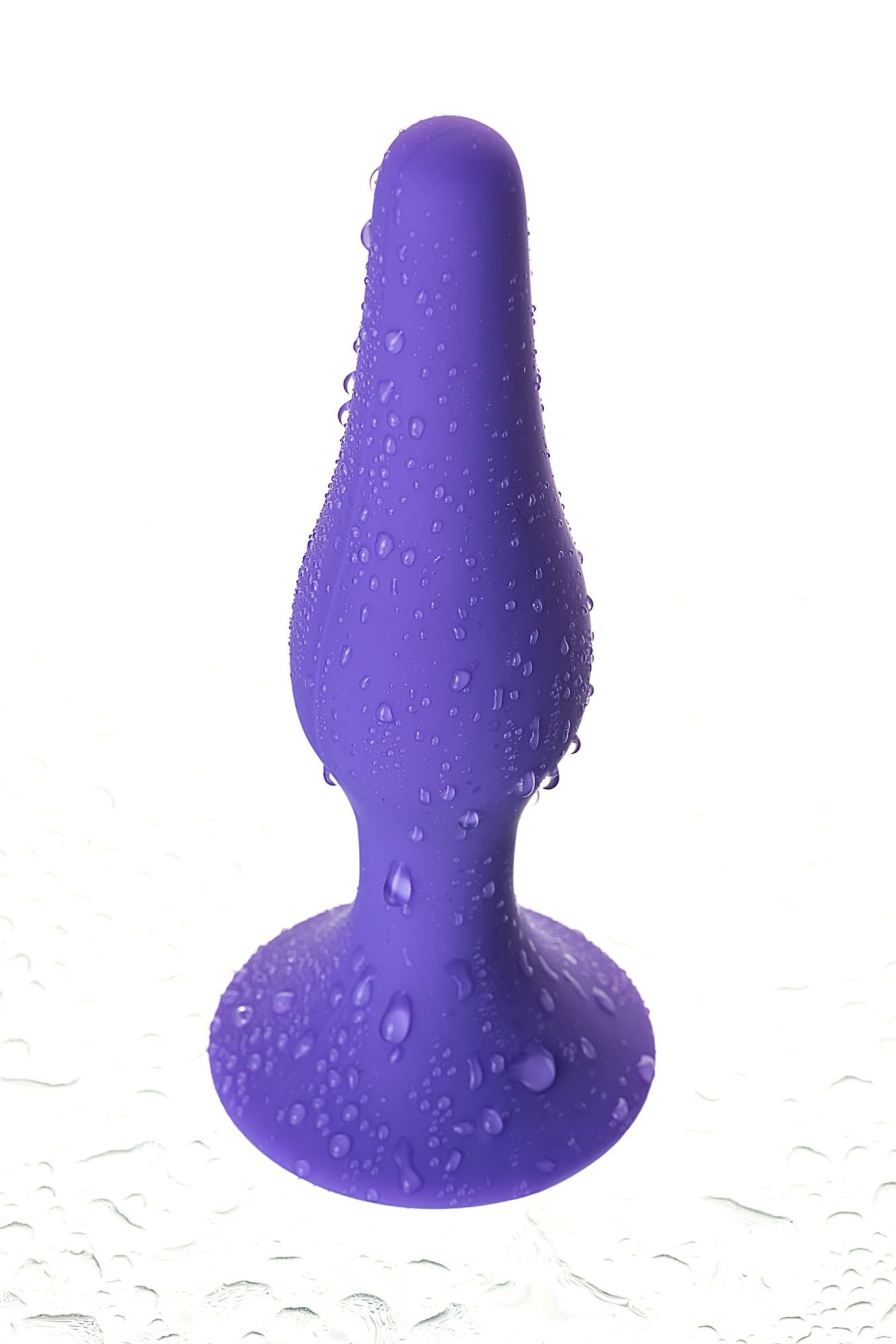 анальная втулка a-toys by toyfa, силикон, фиолетовая, 12,5 см в России