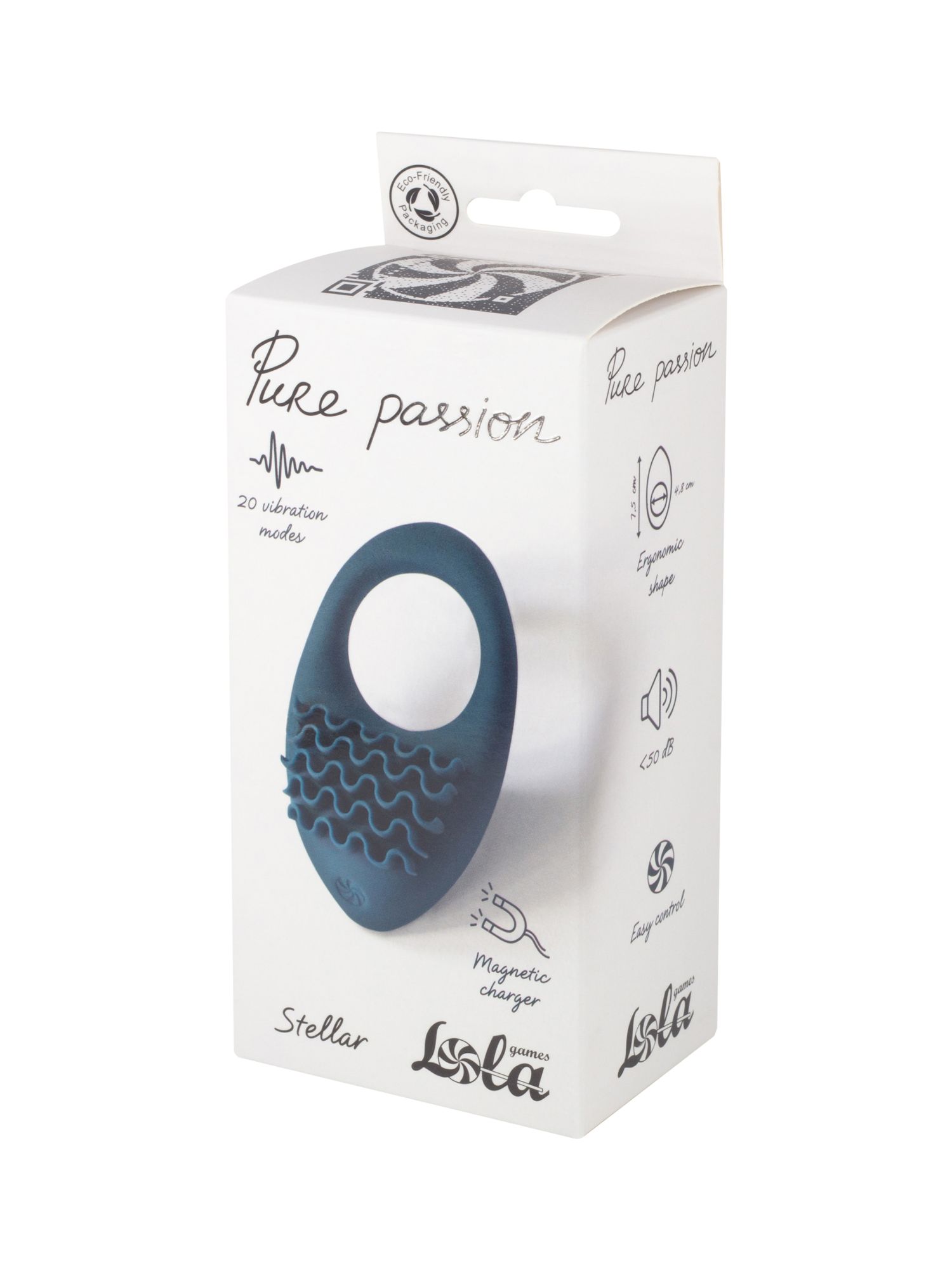 перезаряжаемое эрекционное виброкольцо pure passion stellar green 1501-03lola в России