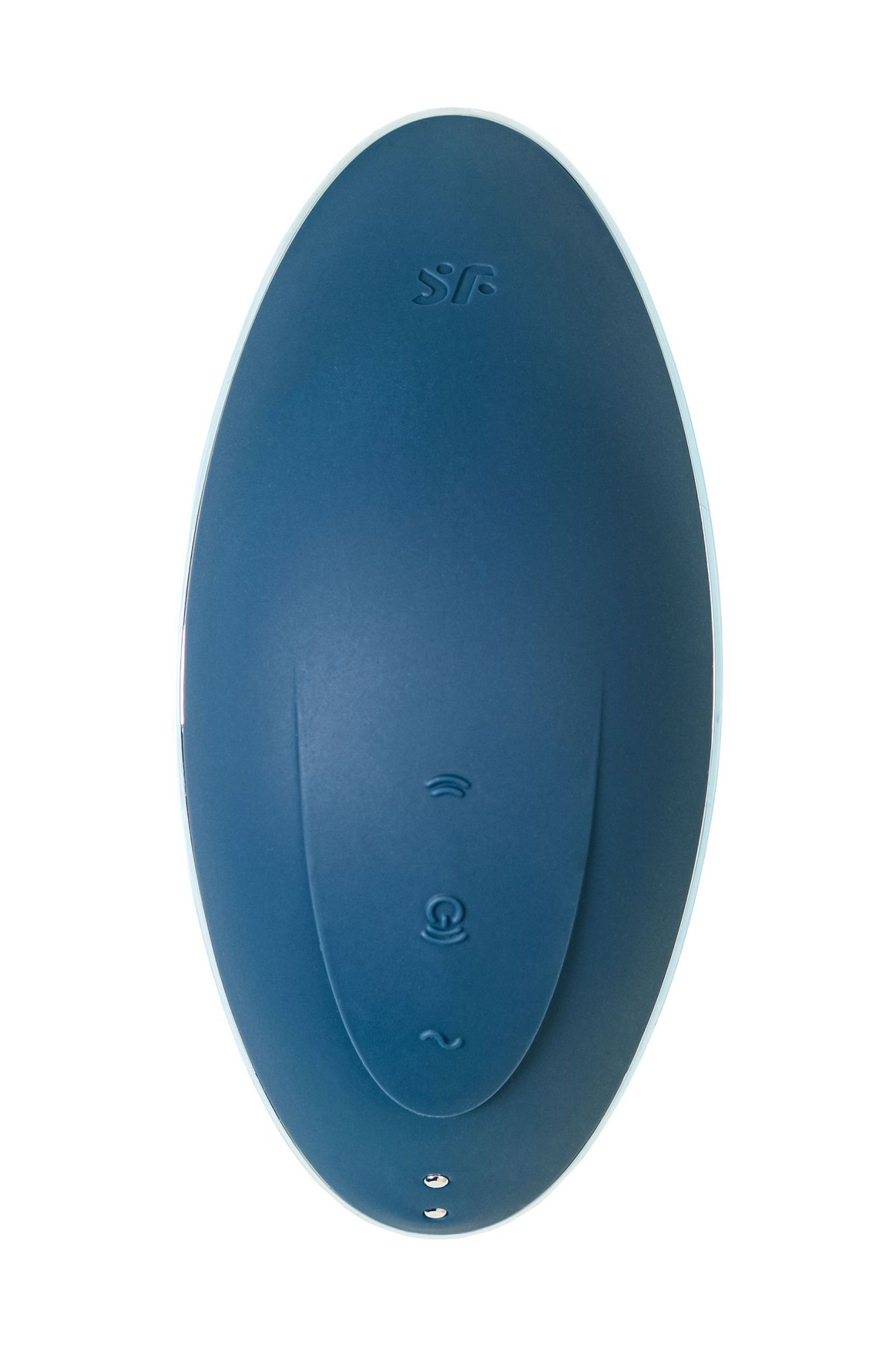 вакуум-волновой бесконтактный стимулятор клитора satisfyer vulva lover 1, силикон, синий, 11,9 см в России