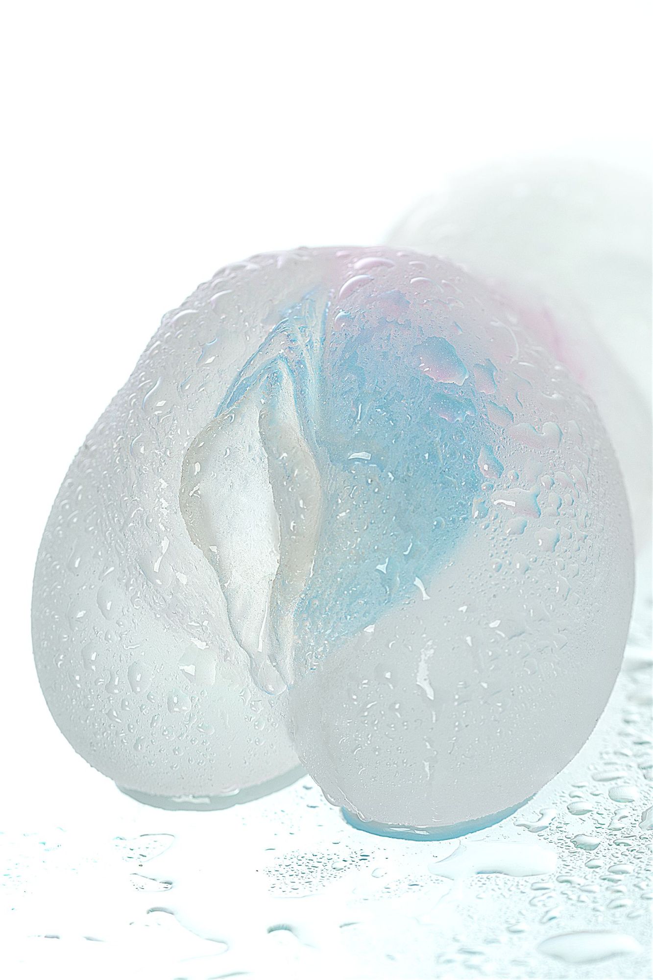 мастурбатор реалистичный toyfa juicy pussy crystal wave, tpe, 13,5 см в России
