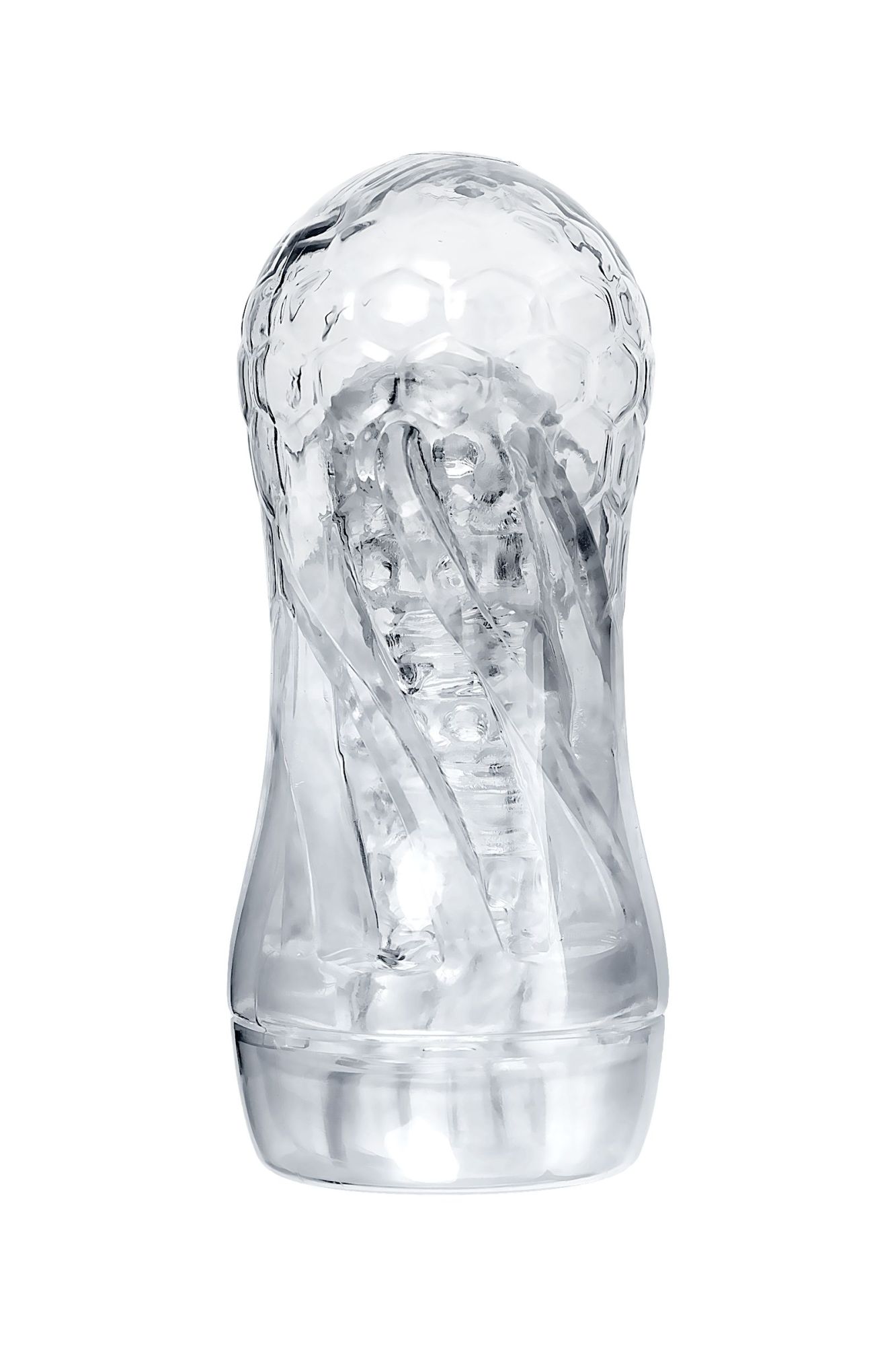 мастурбатор a-toys jelf, abs пластик, прозрачный, 18,5 см в России