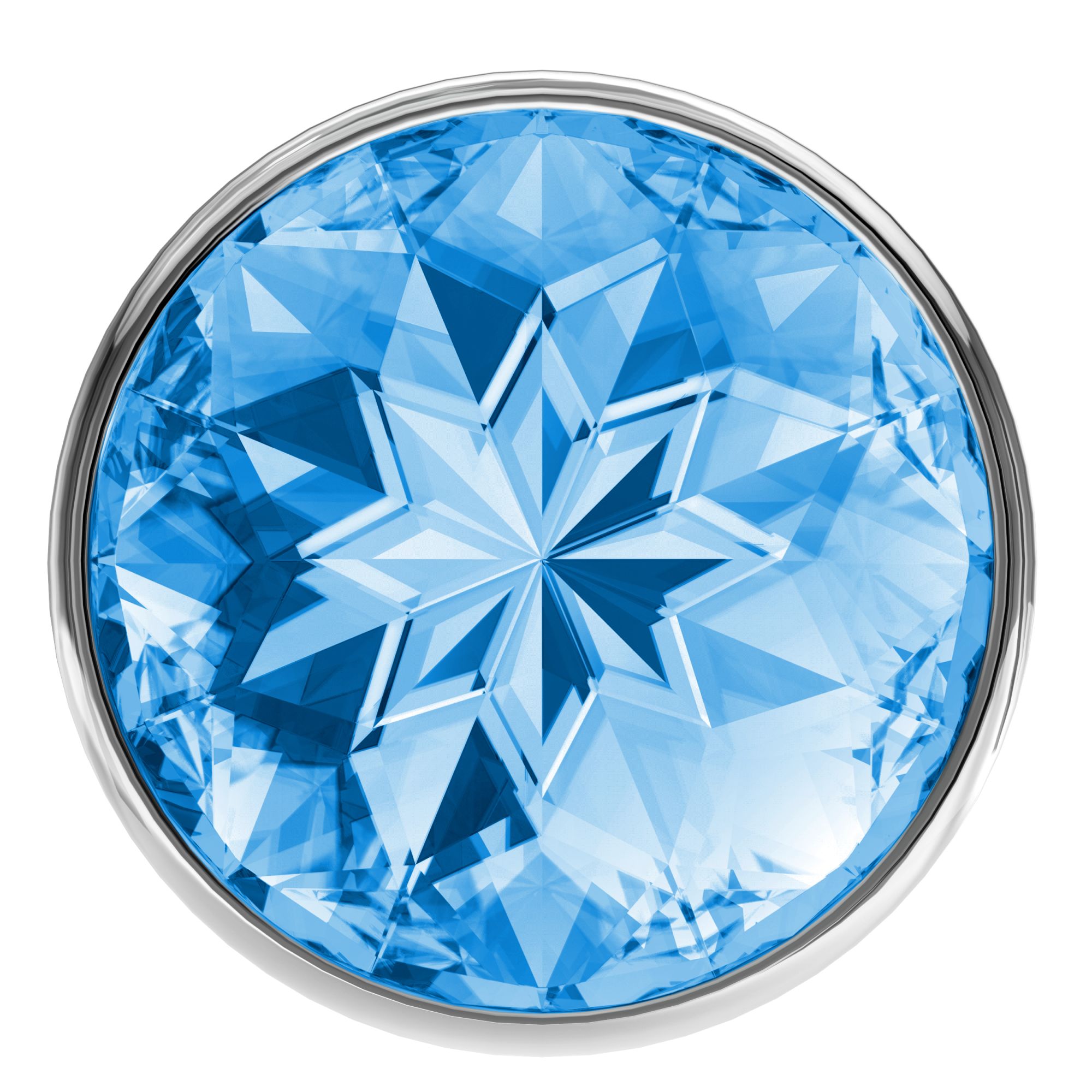 анальная пробка diamond light blue sparkle large 4010-04lola в России
