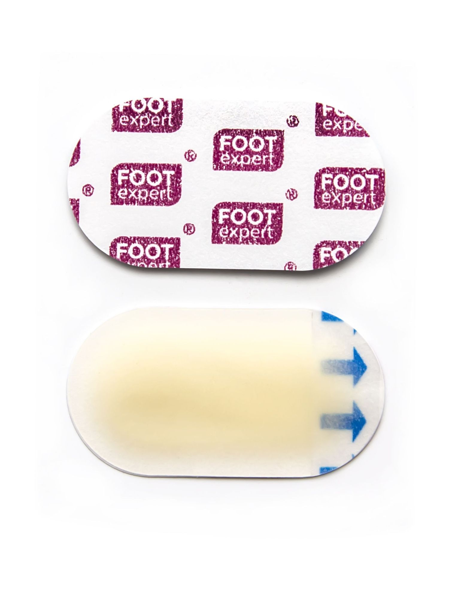 foot expert гидроколлоидный пластырь, размер 2,2х4,1, № 8 в России