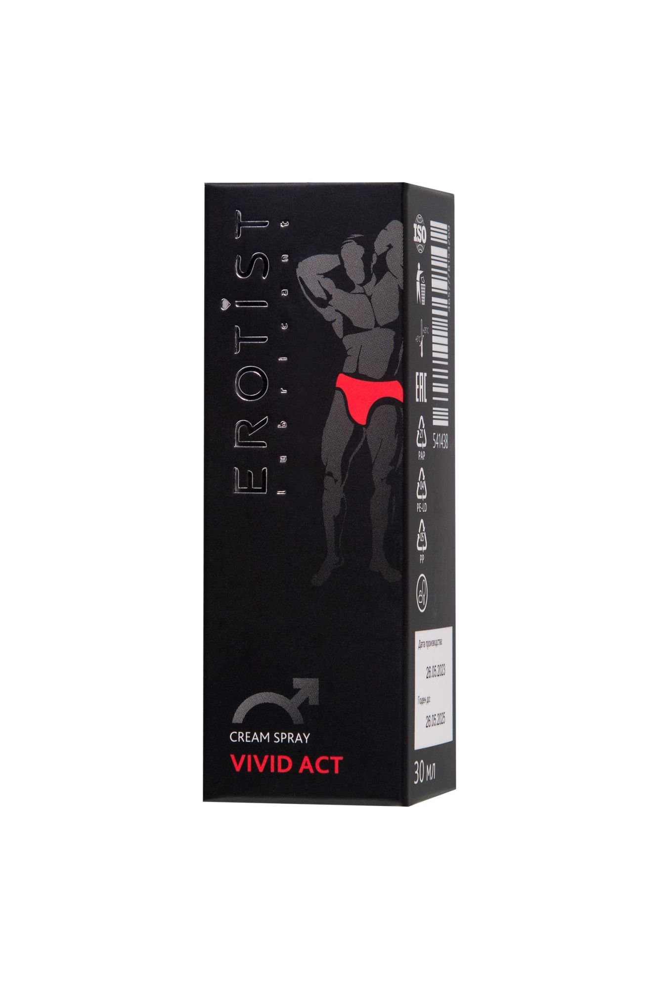 крем-спрей erotist vivid act, для мужчин, для повышения потенции и улучшения эрекции, 30мл в России
