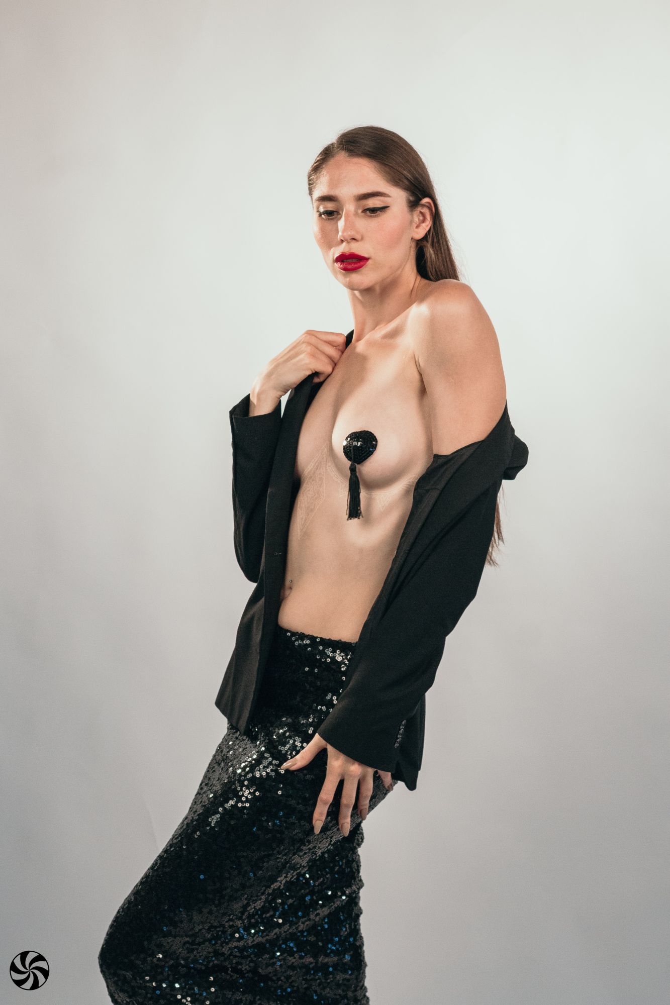 Эротическое пэстисы burlesque gipsy black 3634-05lola в России