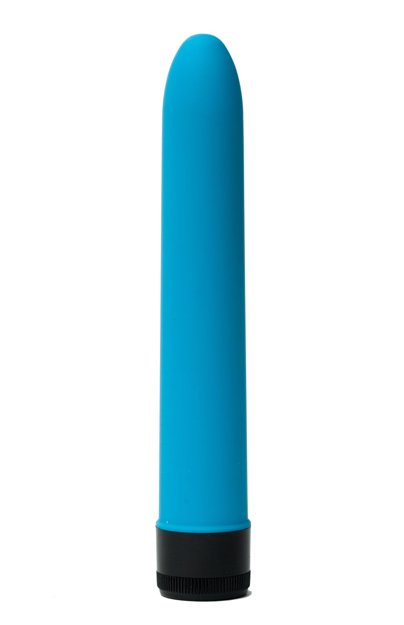 классический силиконовый вибратор 2,8х18см, синий 47506-mm в России