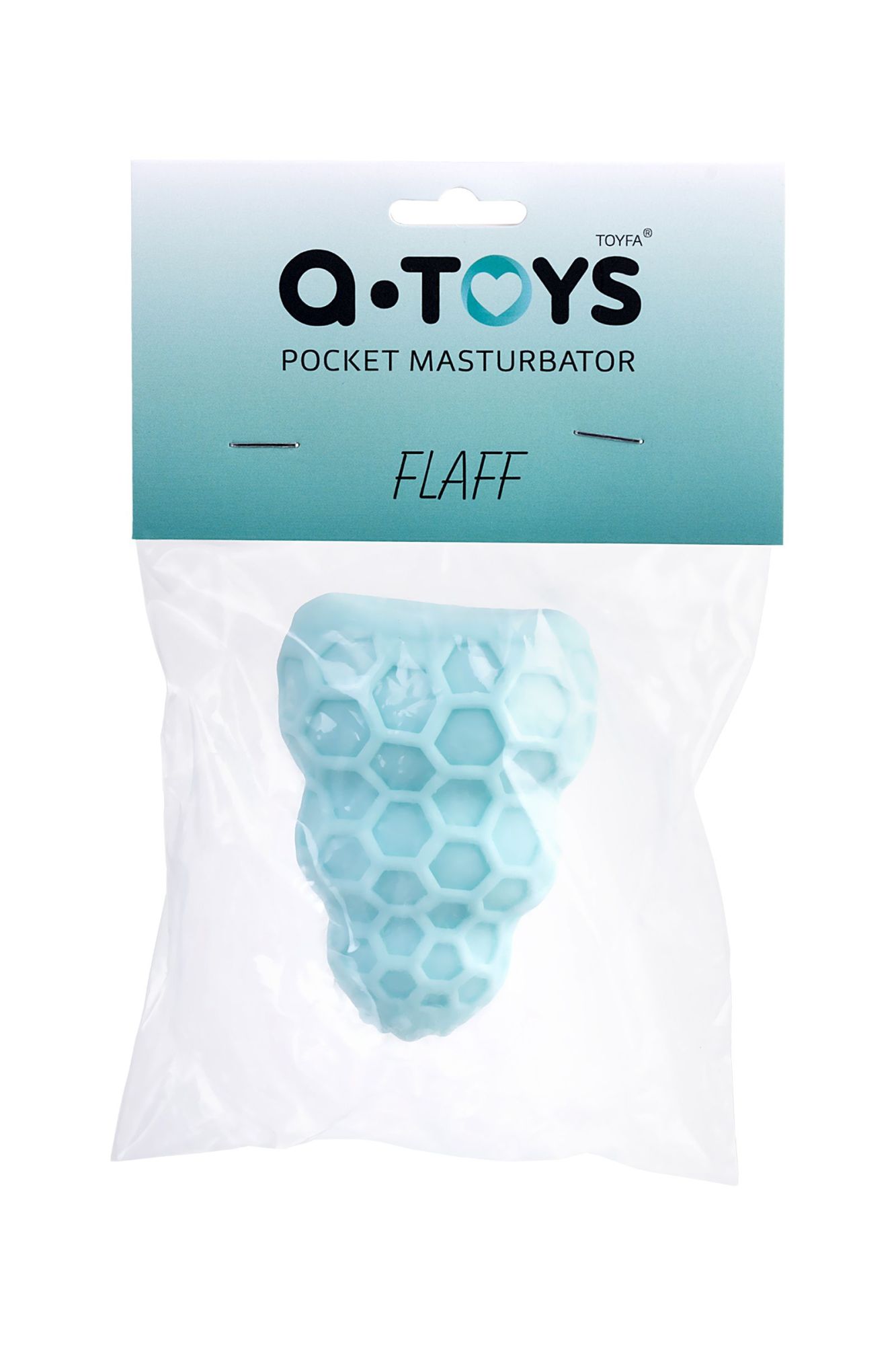 мастурбатор a-toys flaff, tpe, бирюзовый, 8см, ø 2,9 см в России