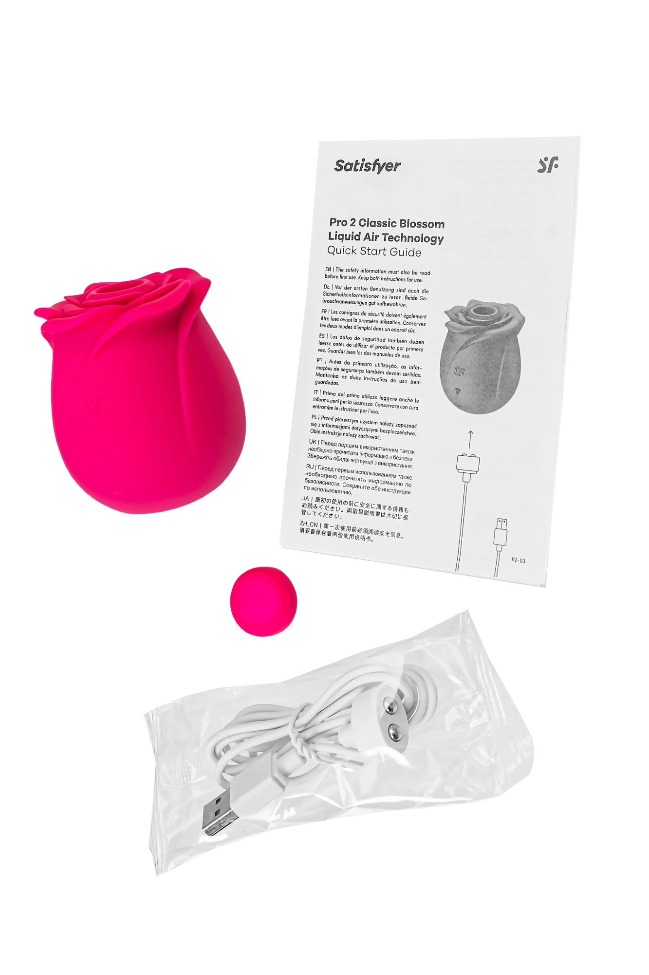 вакуум-волновой стимулятор клитора satisfyer pro 2 classic blossom, силикон, бордовый в России