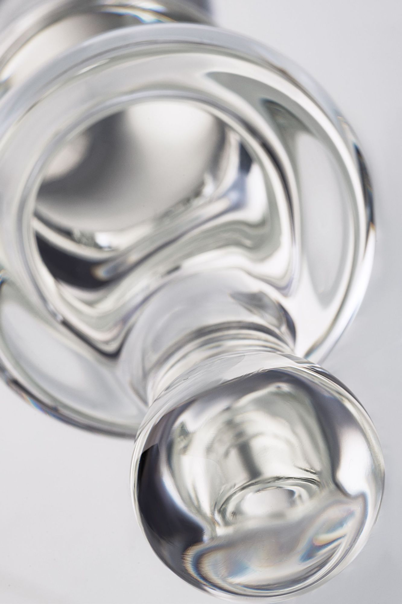 анальная втулка sexus glass, стекло, прозрачная, 17 см, ø 3,5 см в России