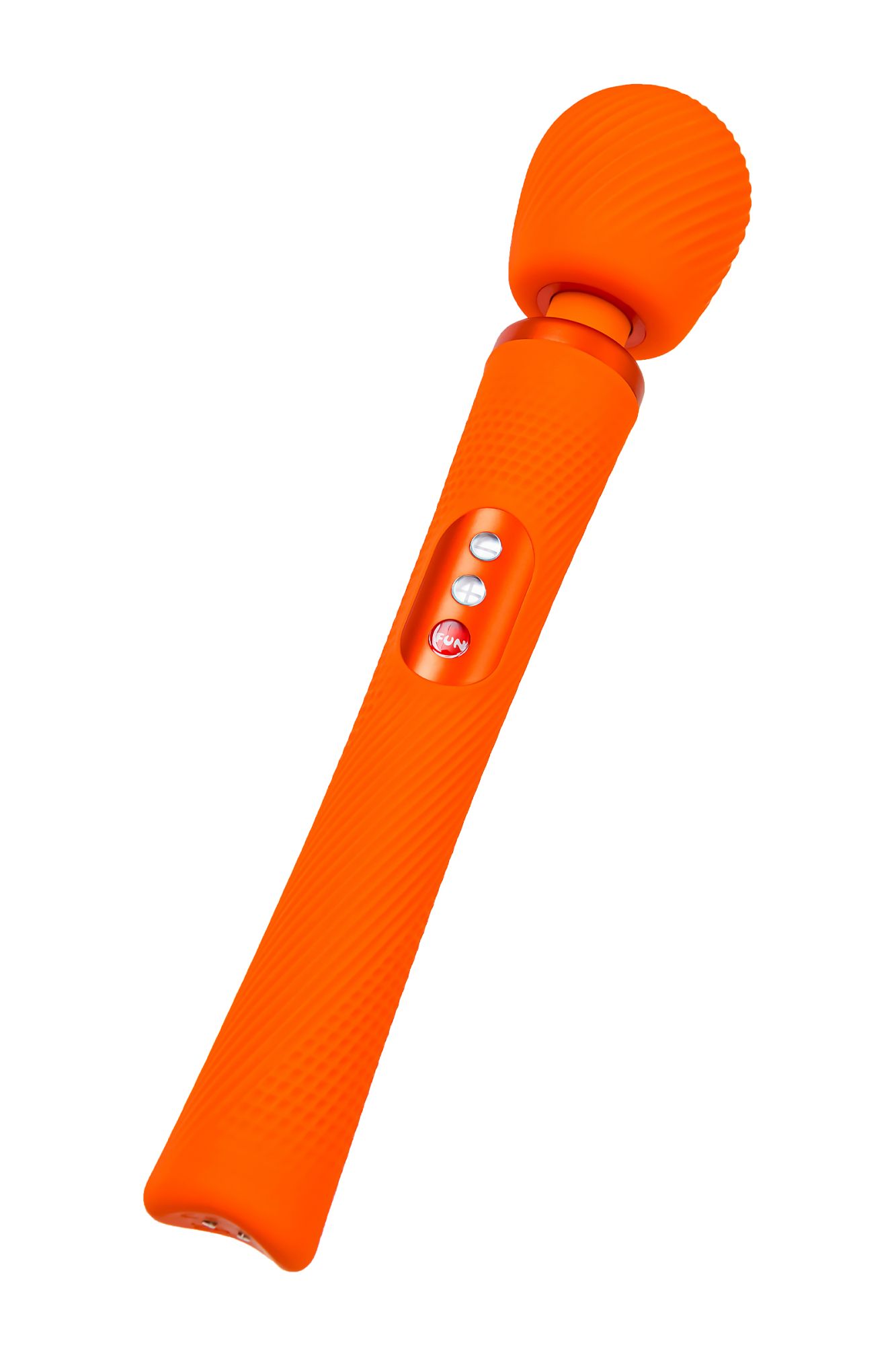 вибромассажер fun factory vim vibrating wand, силикон, оранжевый, 31,3 см в России