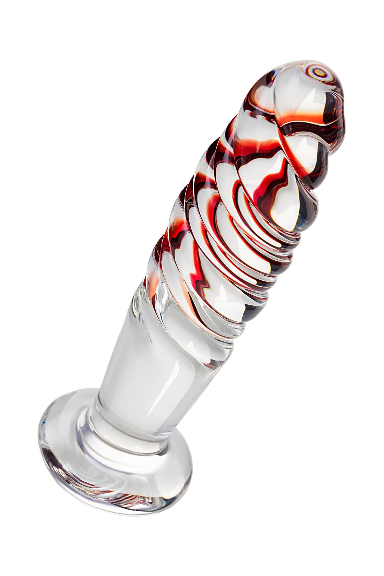 анальная втулка sexus glass, стекло, прозрачная, 15,5 см, ø 3,5 см в России
