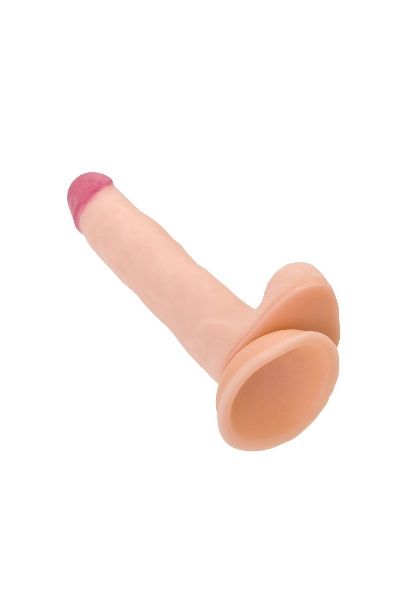 реалистичный гибкий фаллоимитатор a-toys by toyfa minc, tpe, 21 см в России