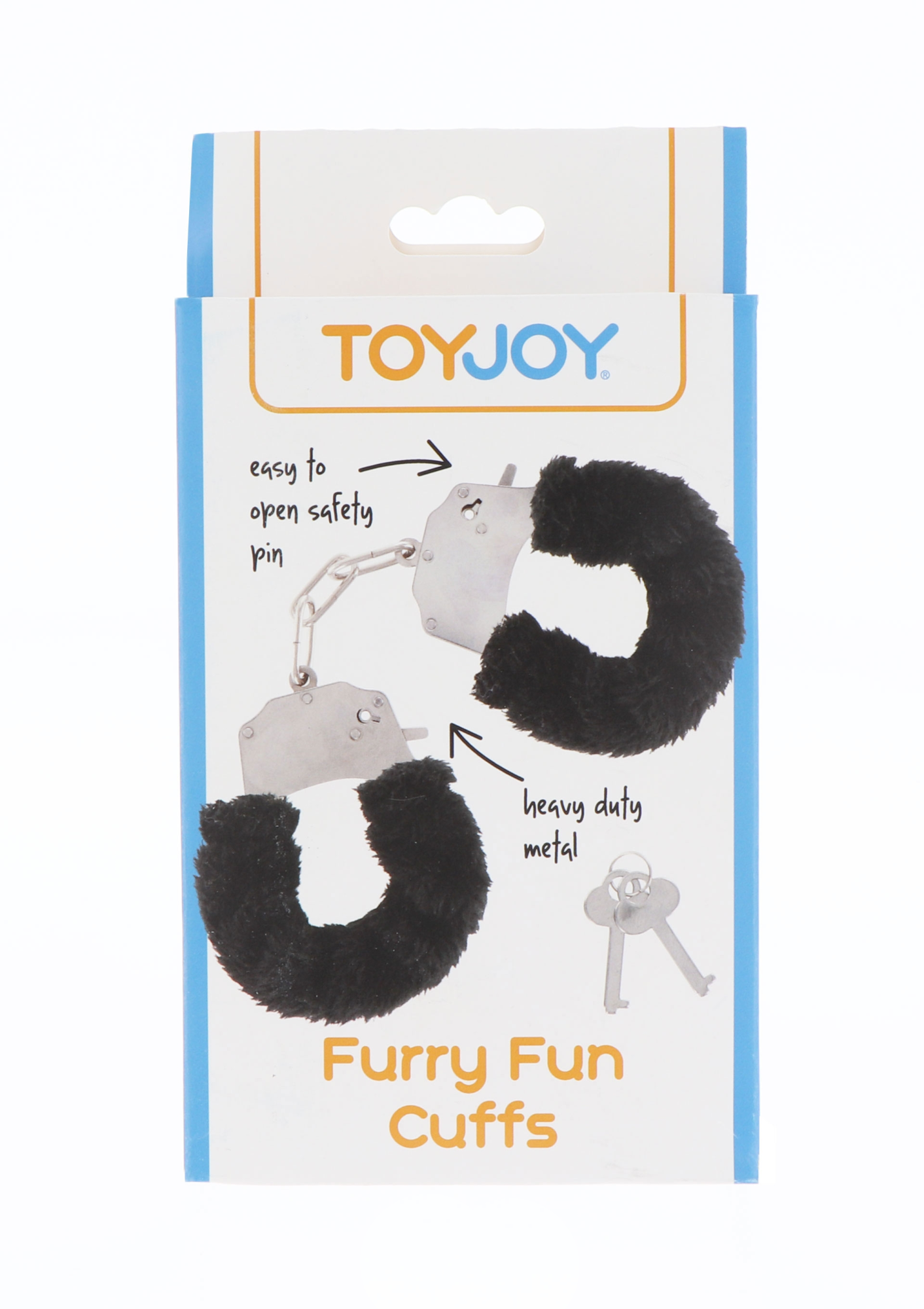 наручники furry fun cuffs с черным мехом в России
