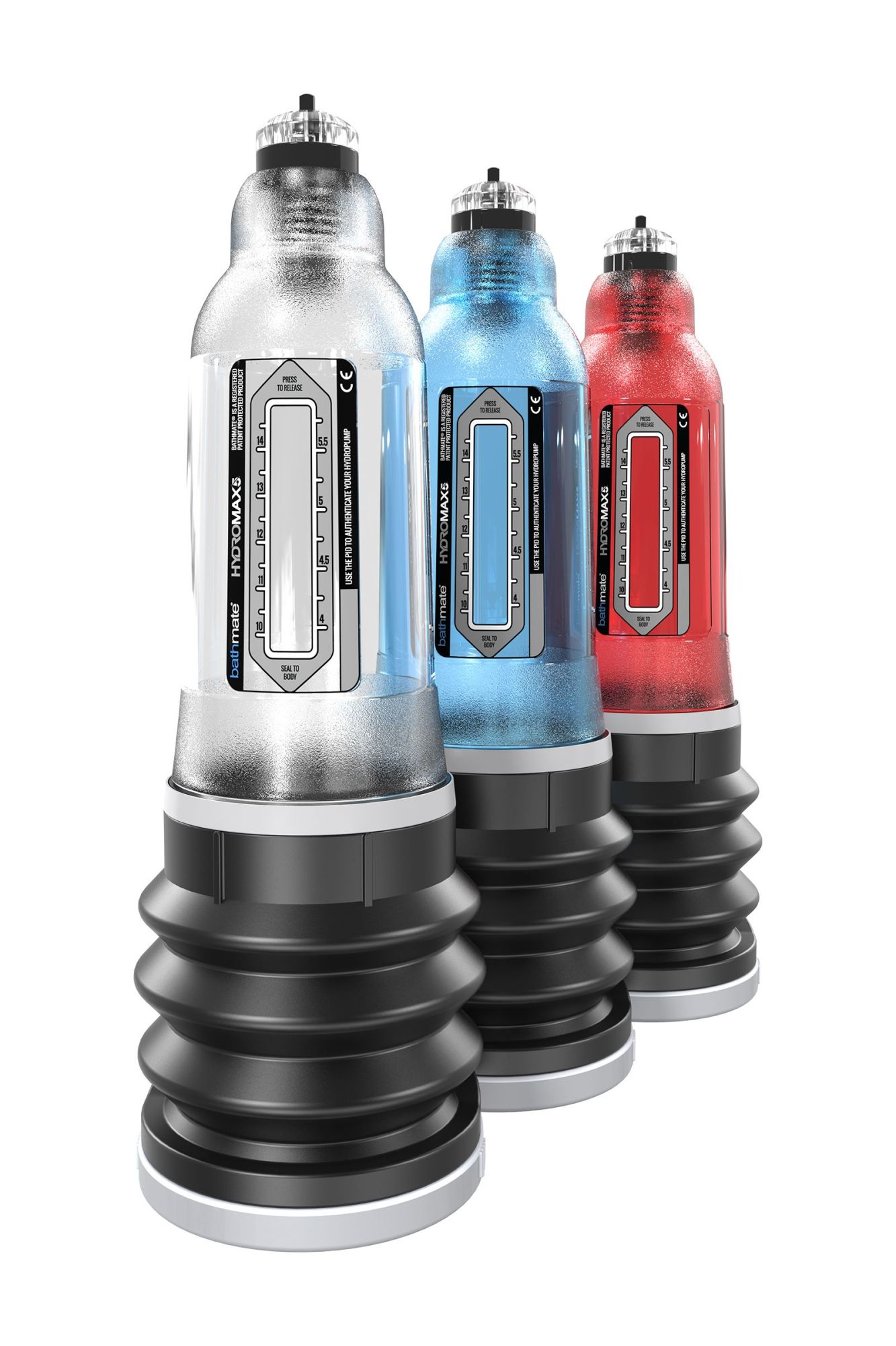 помпа для пениса bathmate hydromax5, abs пластик, прозрачная (аналог hydromax x20) в России