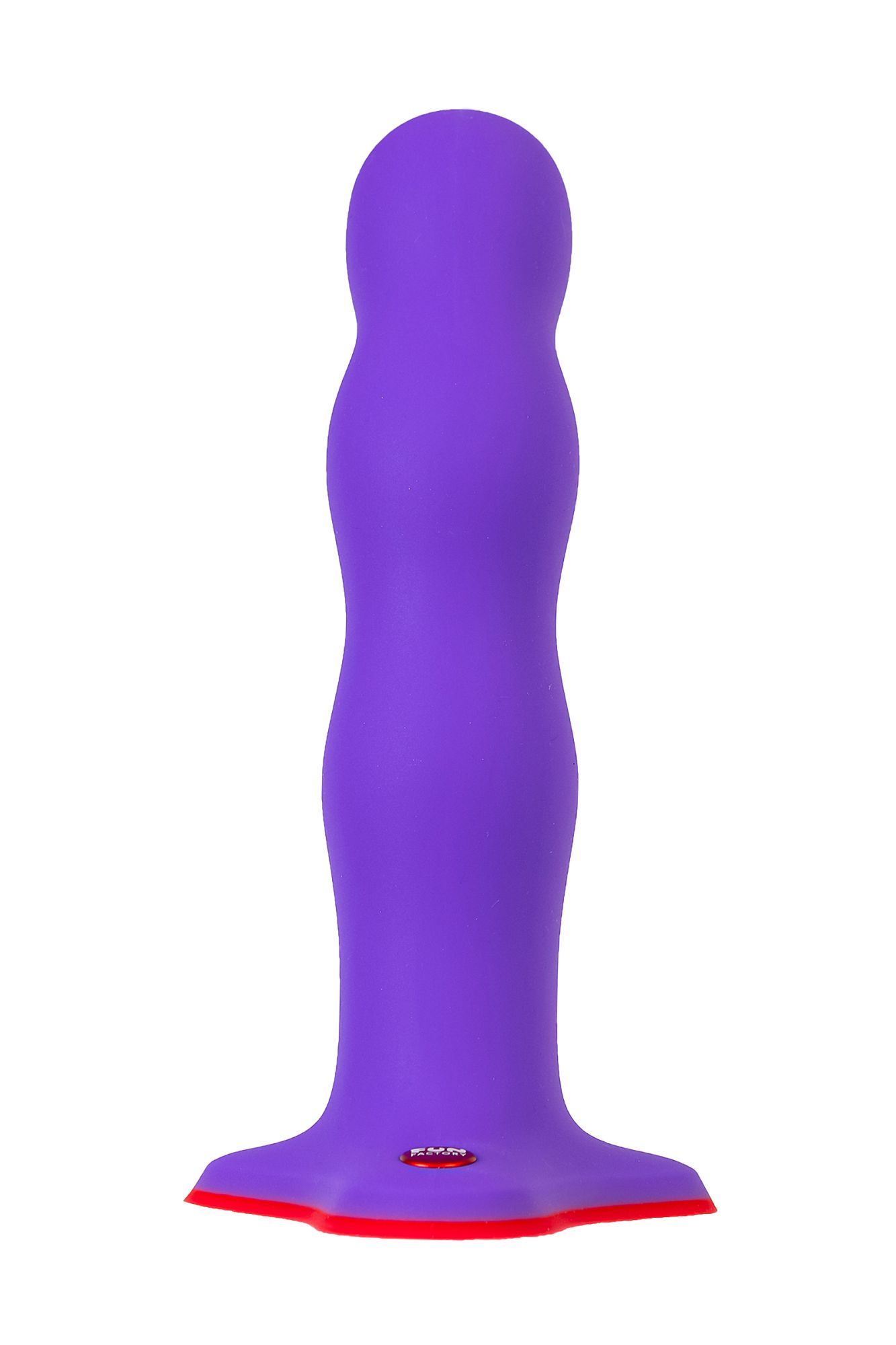 фаллоимитатор fun factory stubs bouncer, силикон, фиолетовый, 18,5 см в России