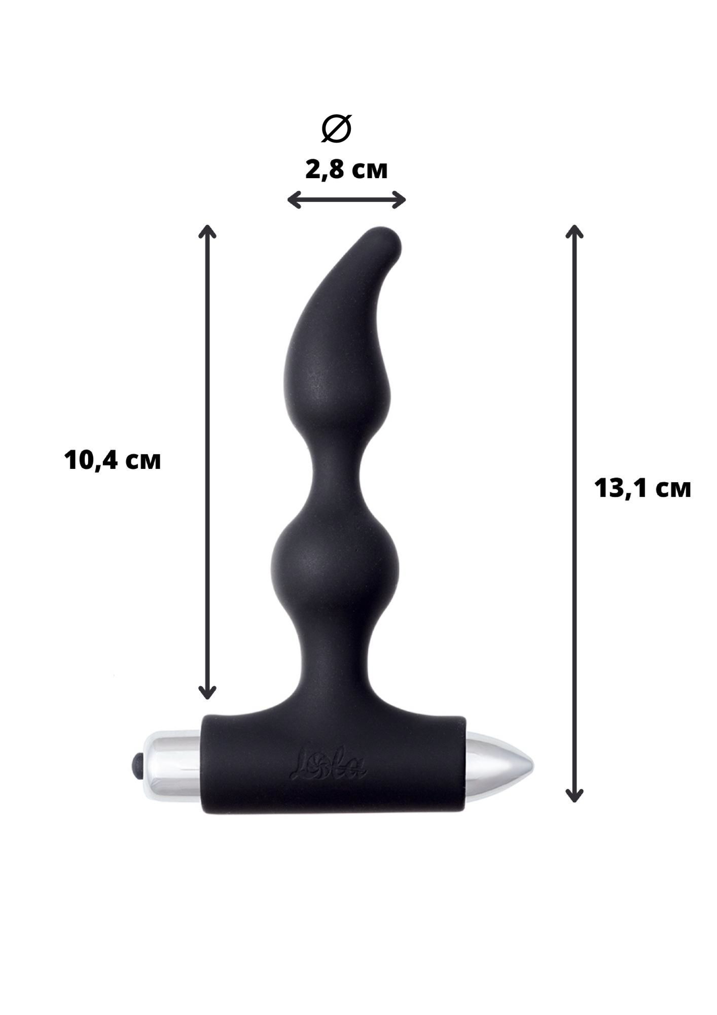 анальная пробка с вибрацией spice it up new edition elation black 8018-01lola в России