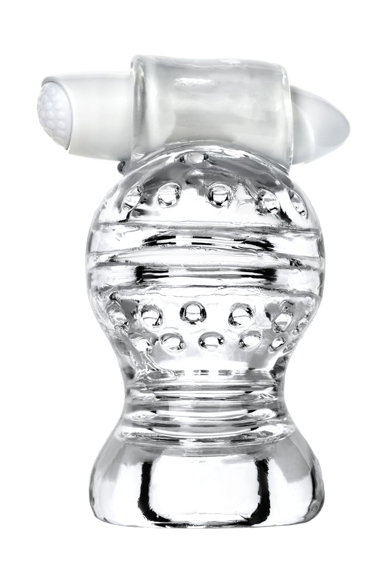 мастурбатор нереалистичный lingam by toyfa  shakti, tpe, прозрачный, 9 см в России