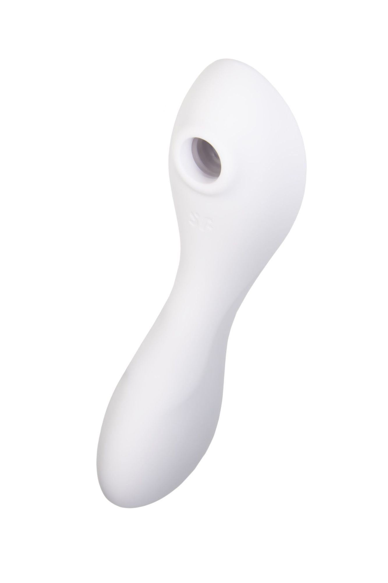 вакуумный стимулятор клитора satisfyer curvy trinity 5+, белый в России