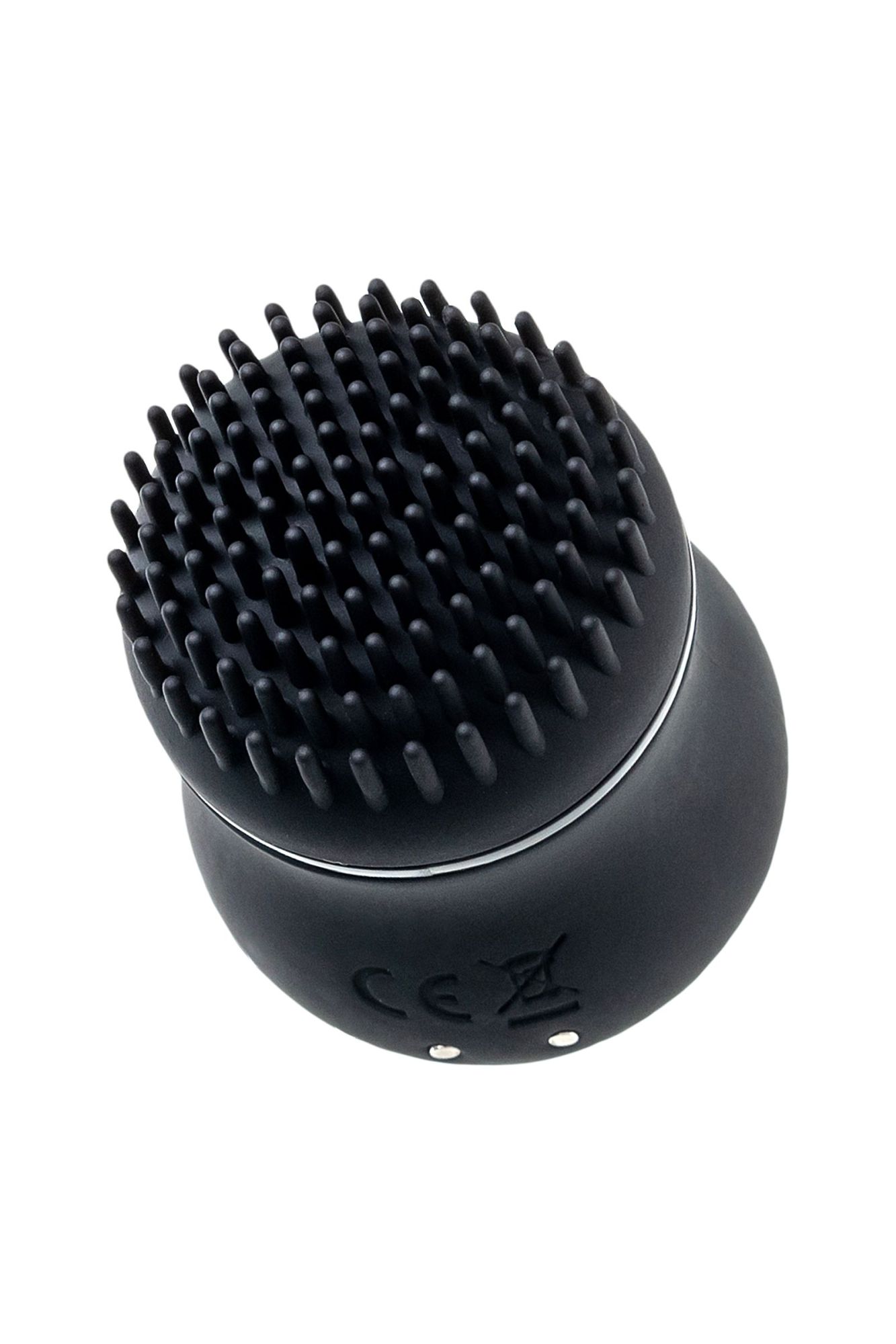 стимулятор клитора ppp curu-curu brush roter, abs-пластик, черный, 5,5 см в России