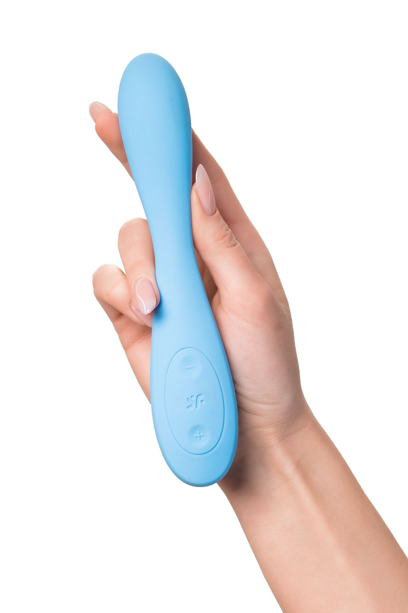 стимулятор точки g satisfyer g-spot flex 4+, голубой в России