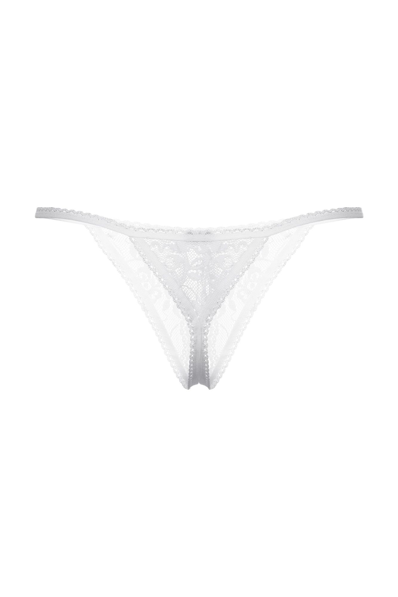 Эротическое стринги открытые softline collection, белый, s/l в России