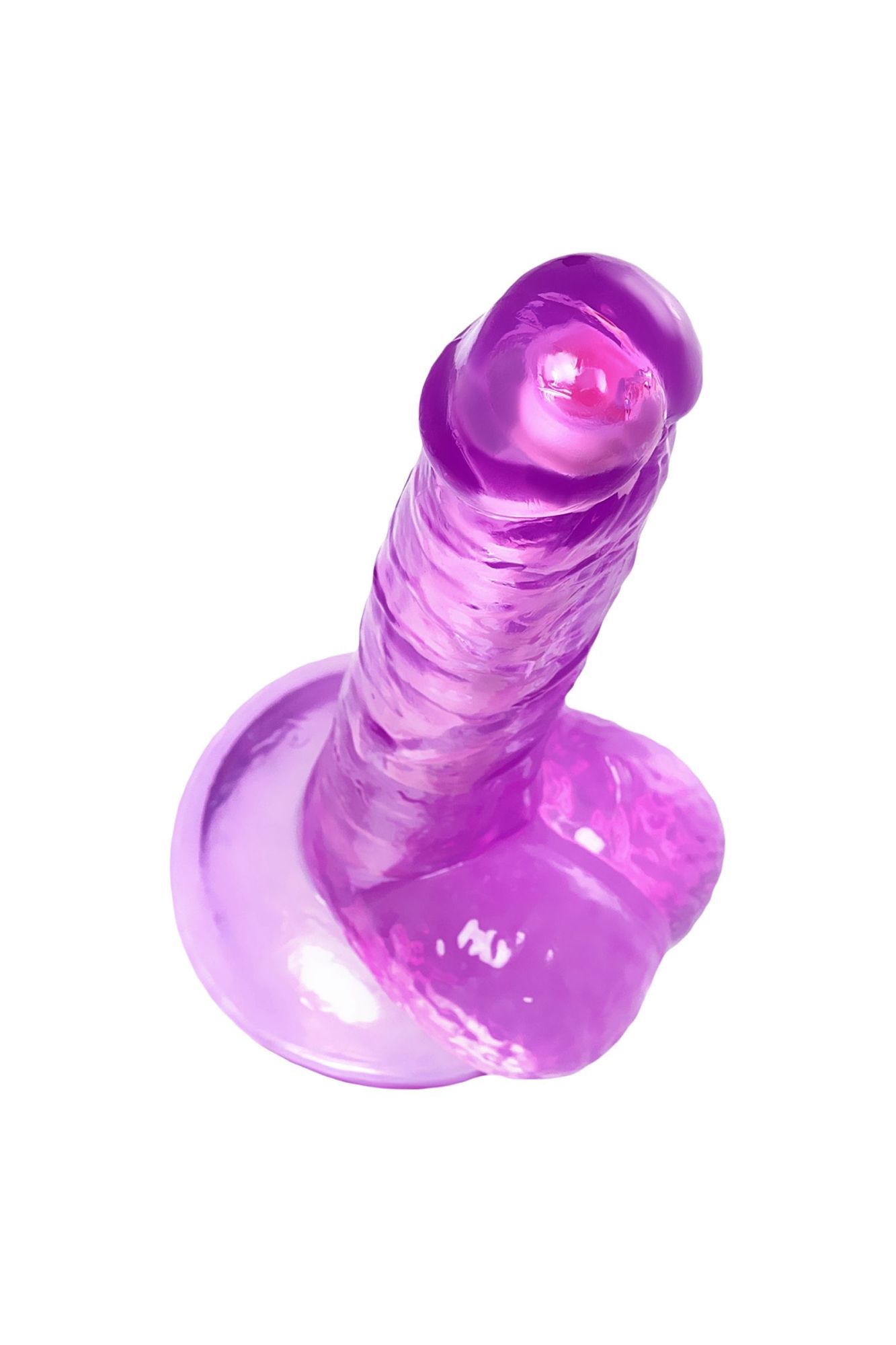 реалистичный фаллоимитатор a-toys by toyfa celiam, tpe, фиолетовый, 20,5 см в России