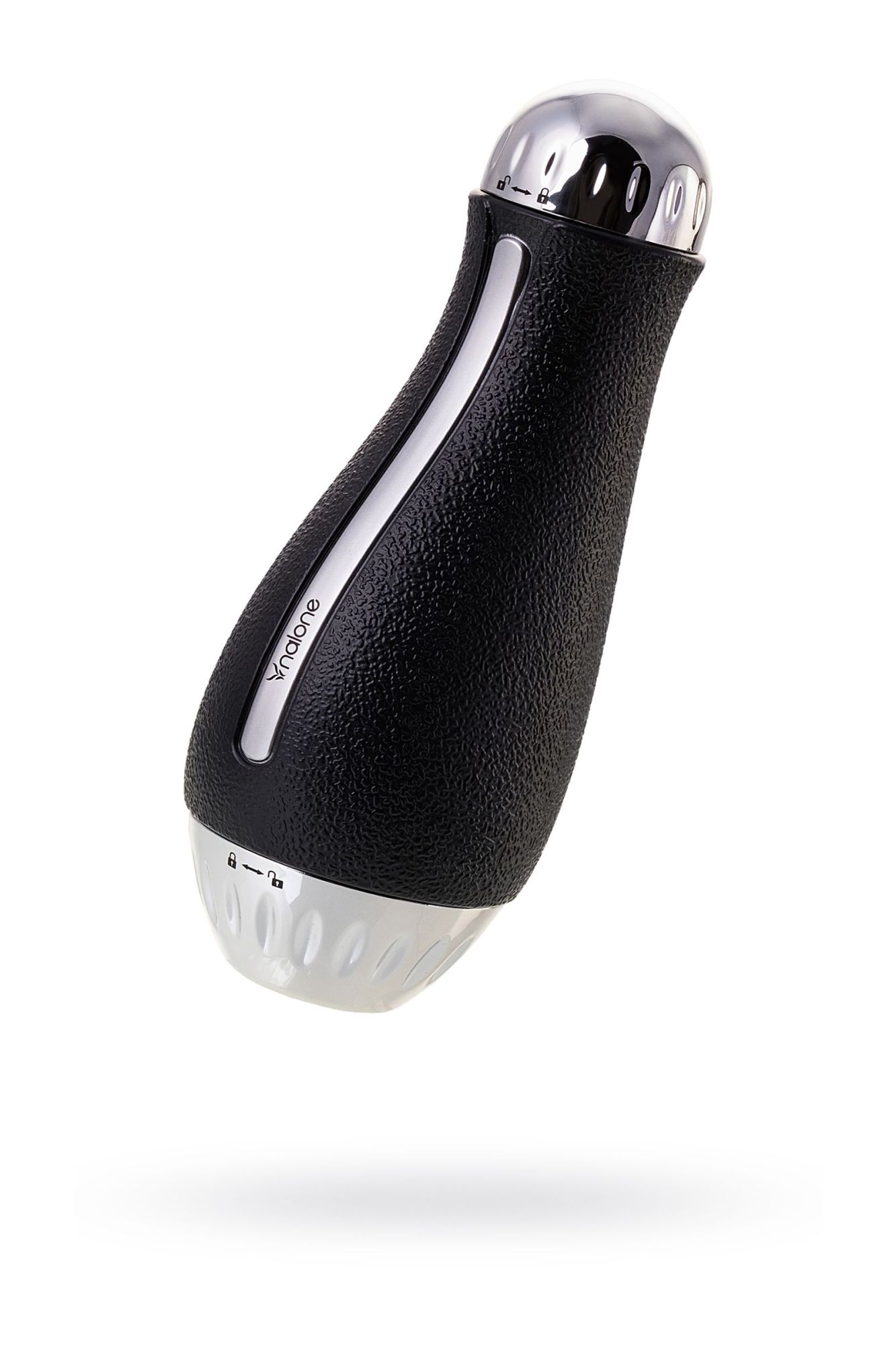 мастурбатор нереалистичный nalone bling, tpe, чёрный, 19,8 см в России