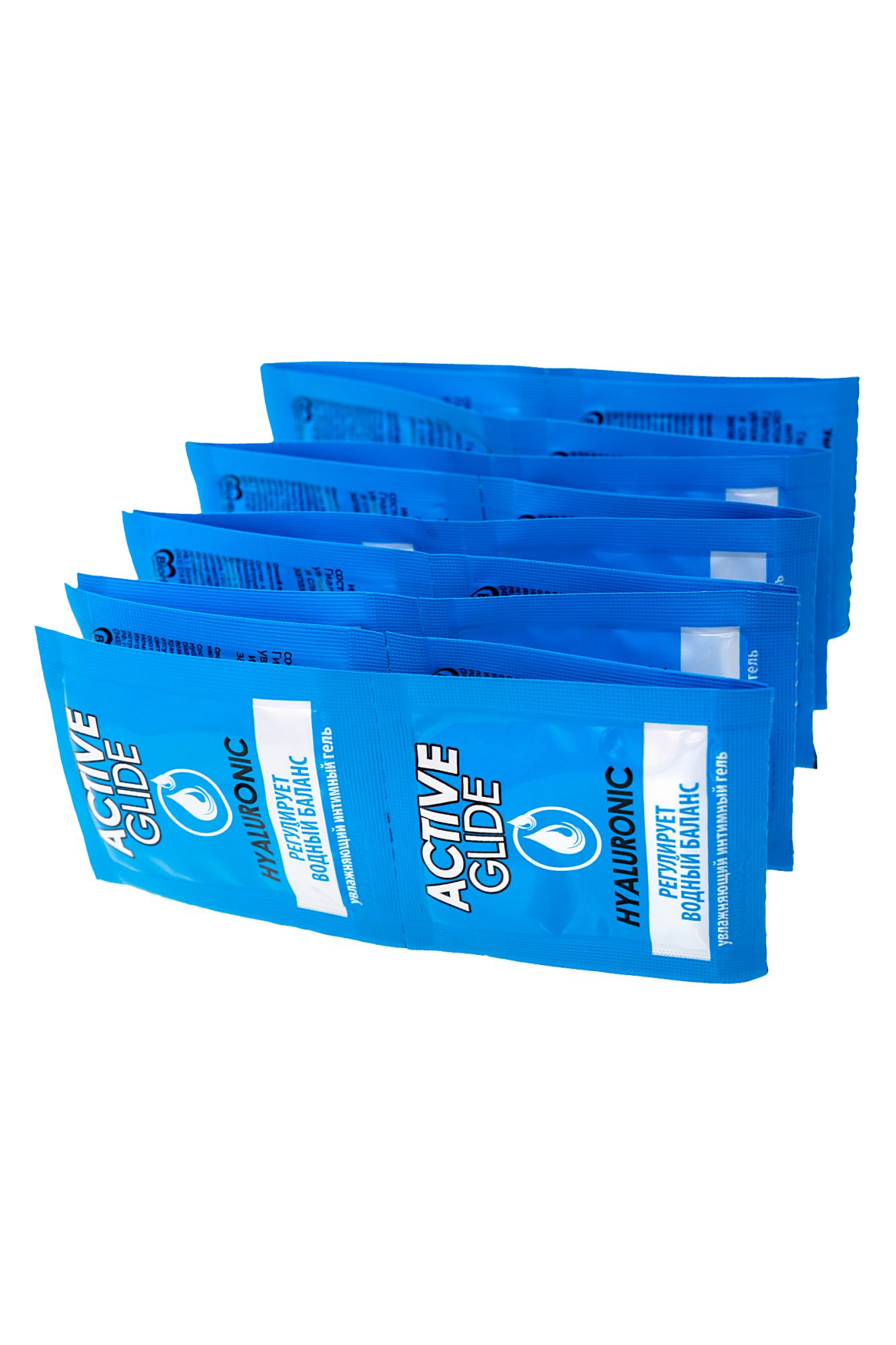 увлажняющий интимный гель active glide hyaluronic, 3 г 20шт в упаковке в России