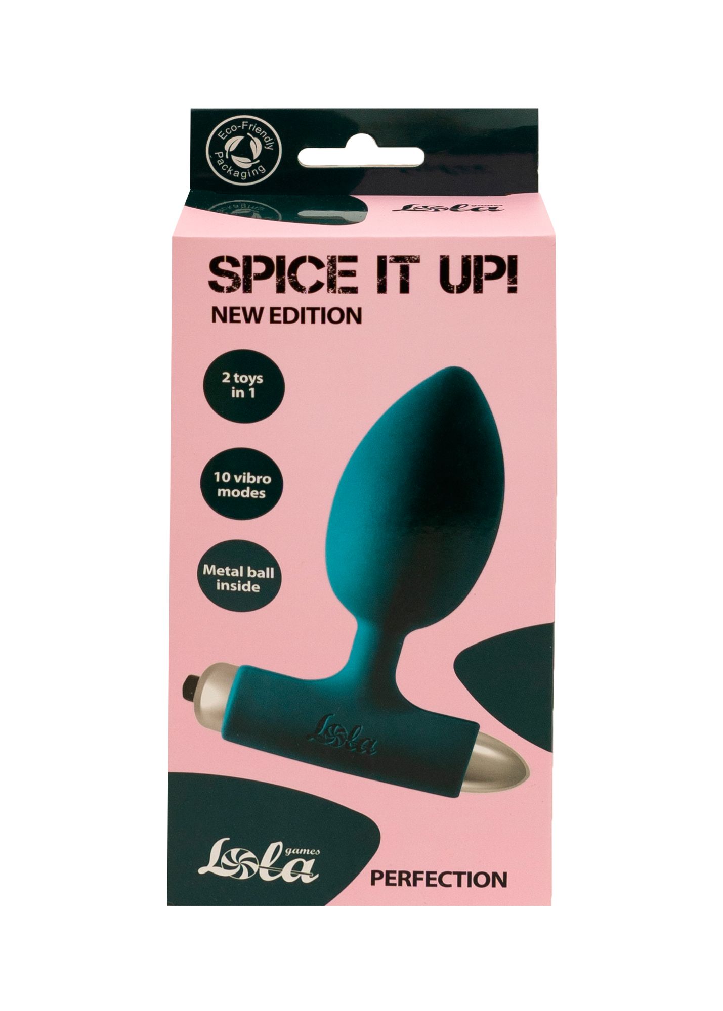 анальная пробка с вибрацией spice it up new edition perfection dark green 8014-02lola в России