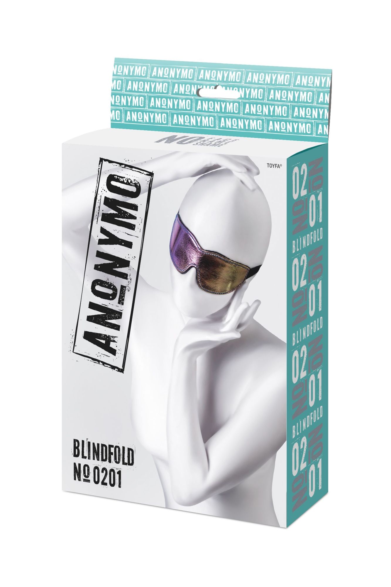 маска anonymo #0201, pvc, принт, 27,5 см в России