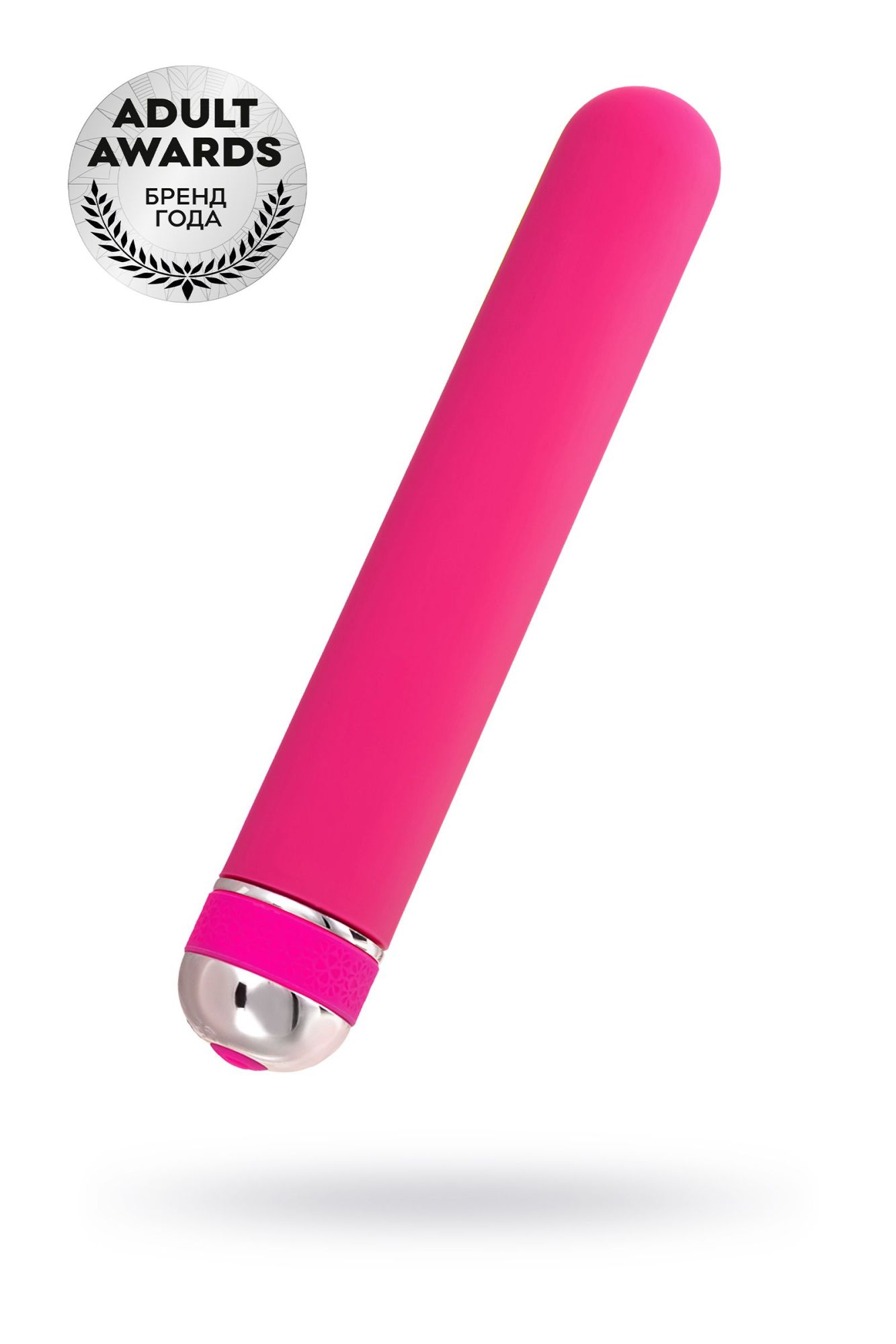 нереалистичный вибратор a-toys by toyfa mastick, abs пластик, розовый, 18 см в России