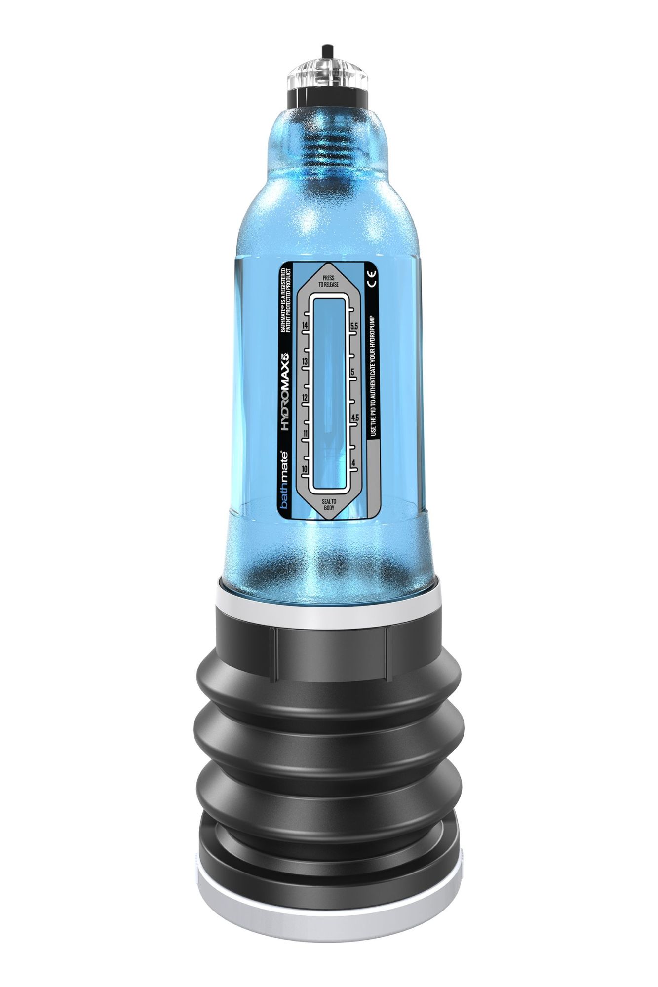 помпа для пениса bathmate hydromax5, abs пластик, голубая (аналог hydromax x20) в России