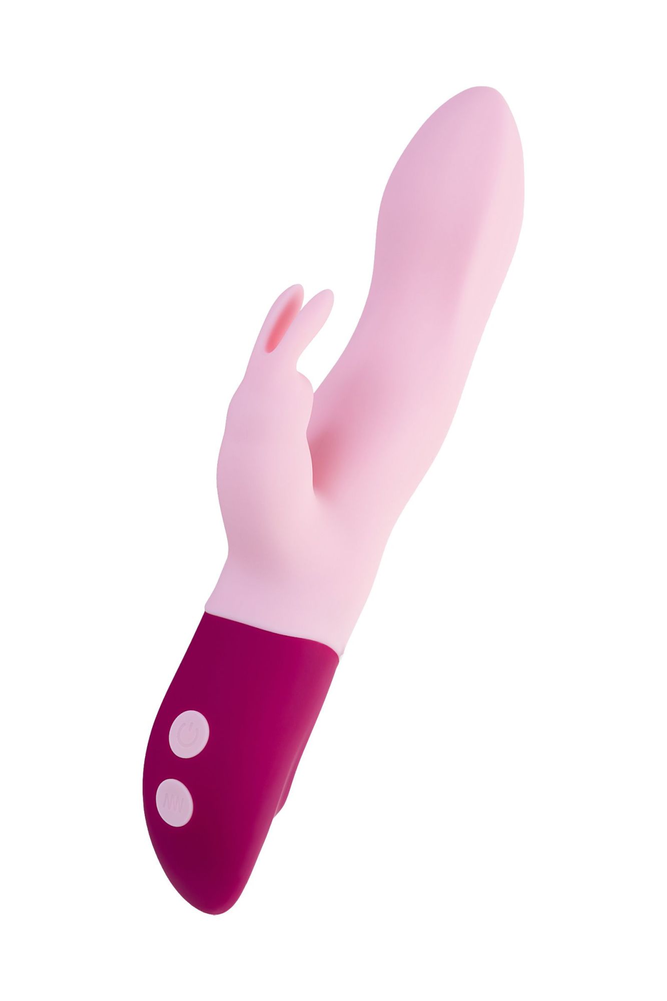 нереалистичный вибратор love to love hello rabbit, силикон, розовый, 24,5 см. в России