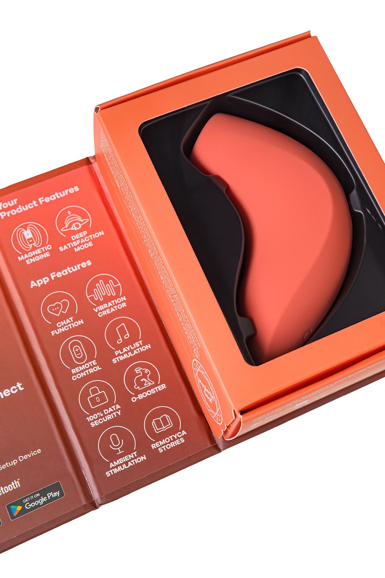 вакуум-волновой стимулятор клитора satisfyer magnetic deep pulse, силикон, коричневый, 11,6 см в России