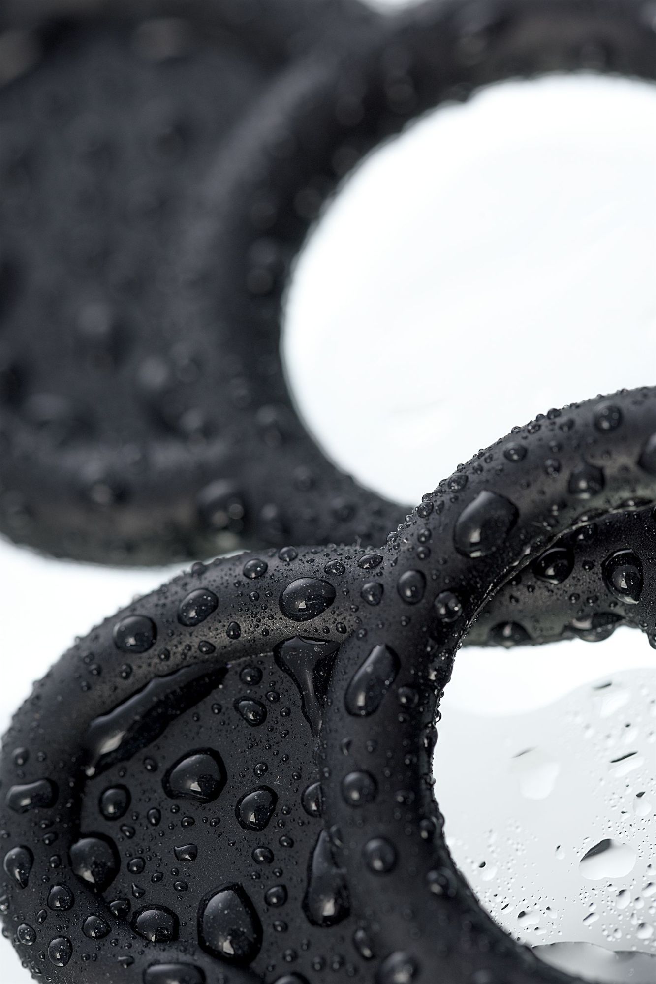 набор эрекционных колец sexus men elephant rings, силикон, чёрный в России