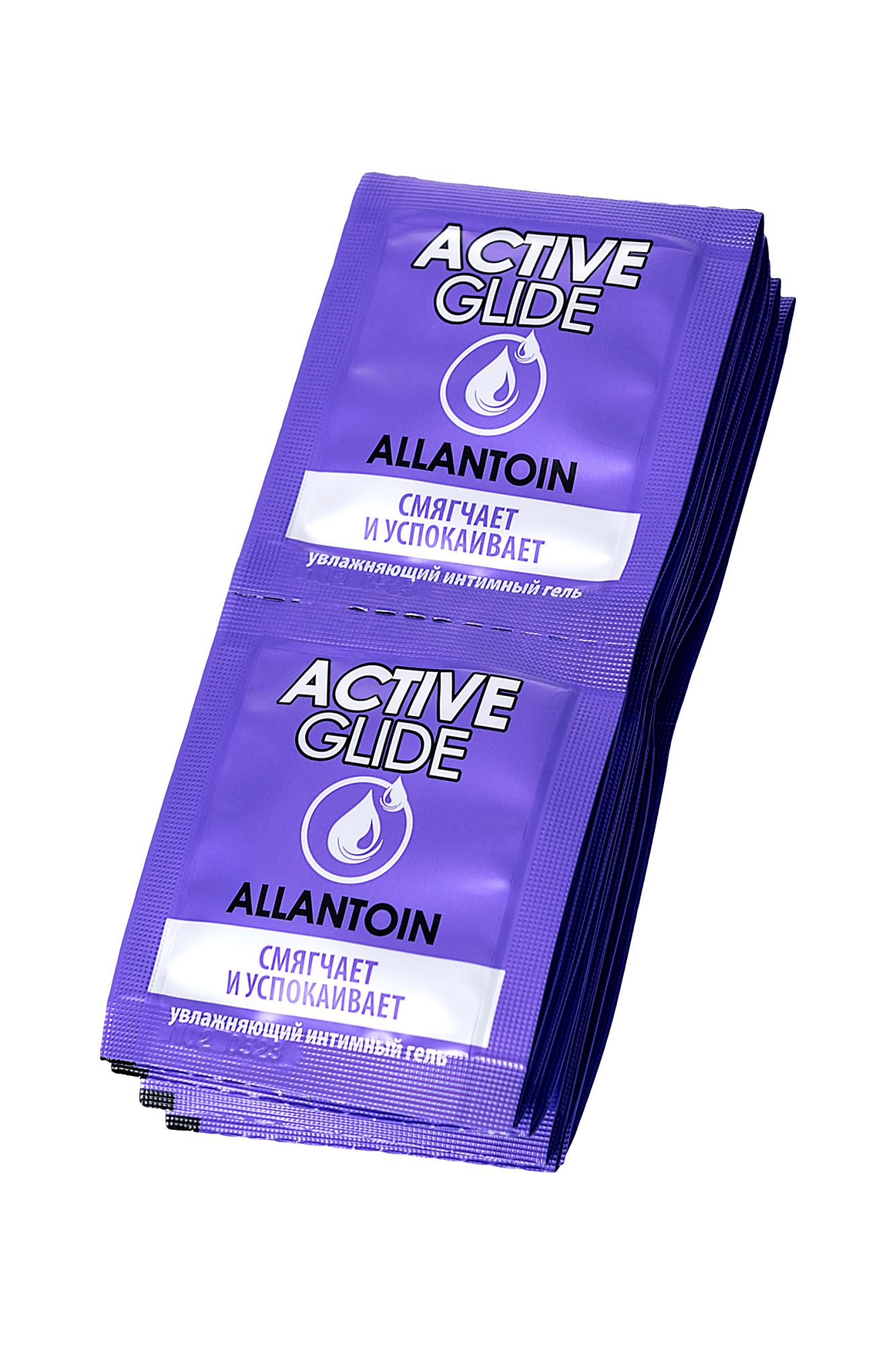 увлажняющий интимный гель active glide allantoin, 3г по 20шт в упаковке в России