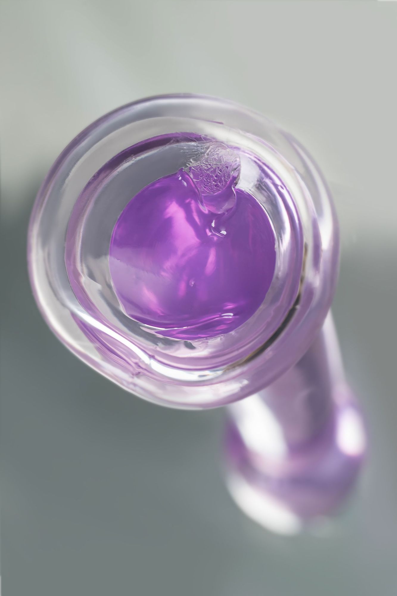 нереалистичный фаллоимитатор jelly dildo s toyfa basic, tpe, фиолетовый, 15,5 см в России