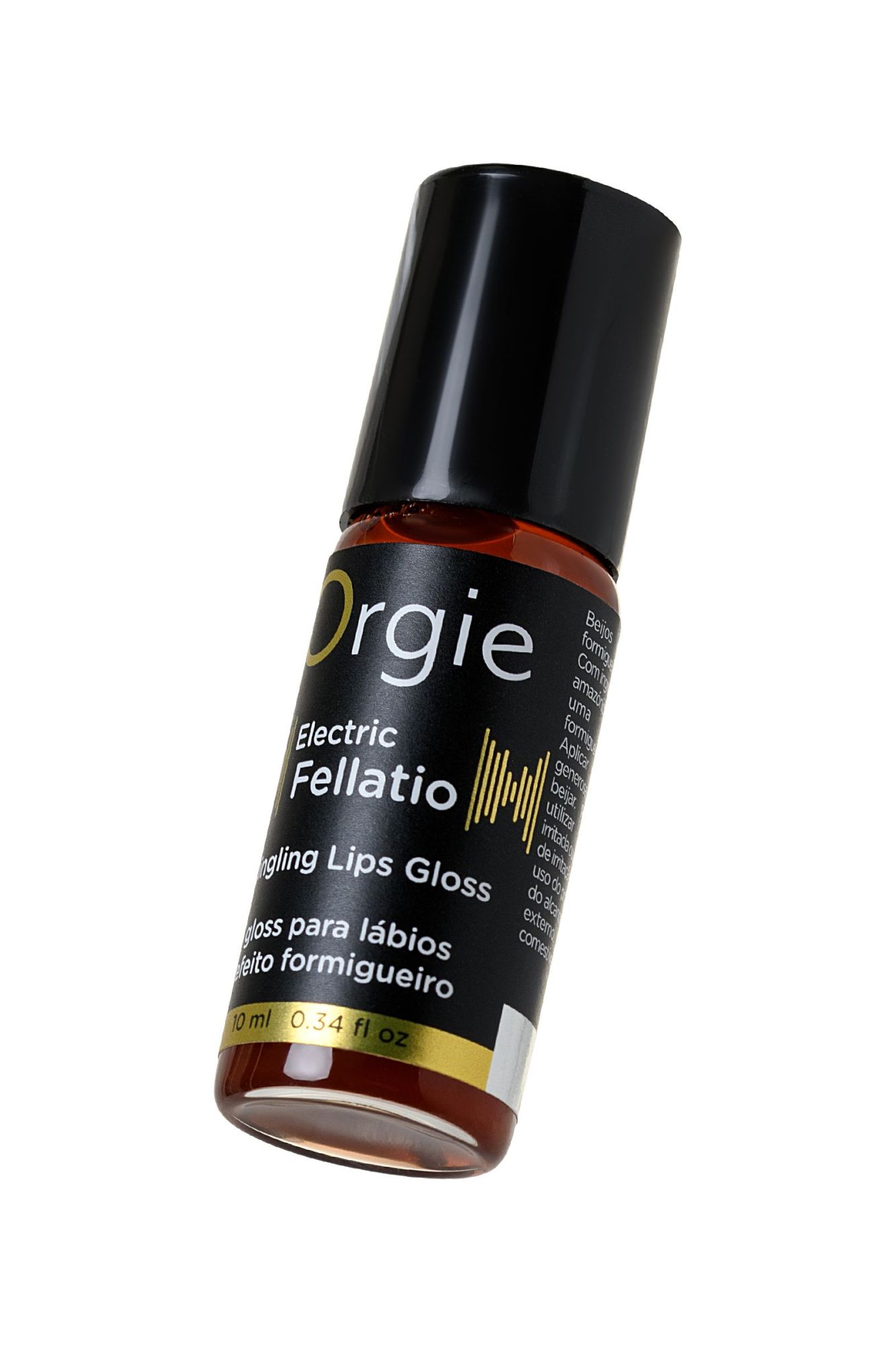 блеск для губ orgie sexy vibe electric fellatio с вибрирующим эффектом, 10 мл в России