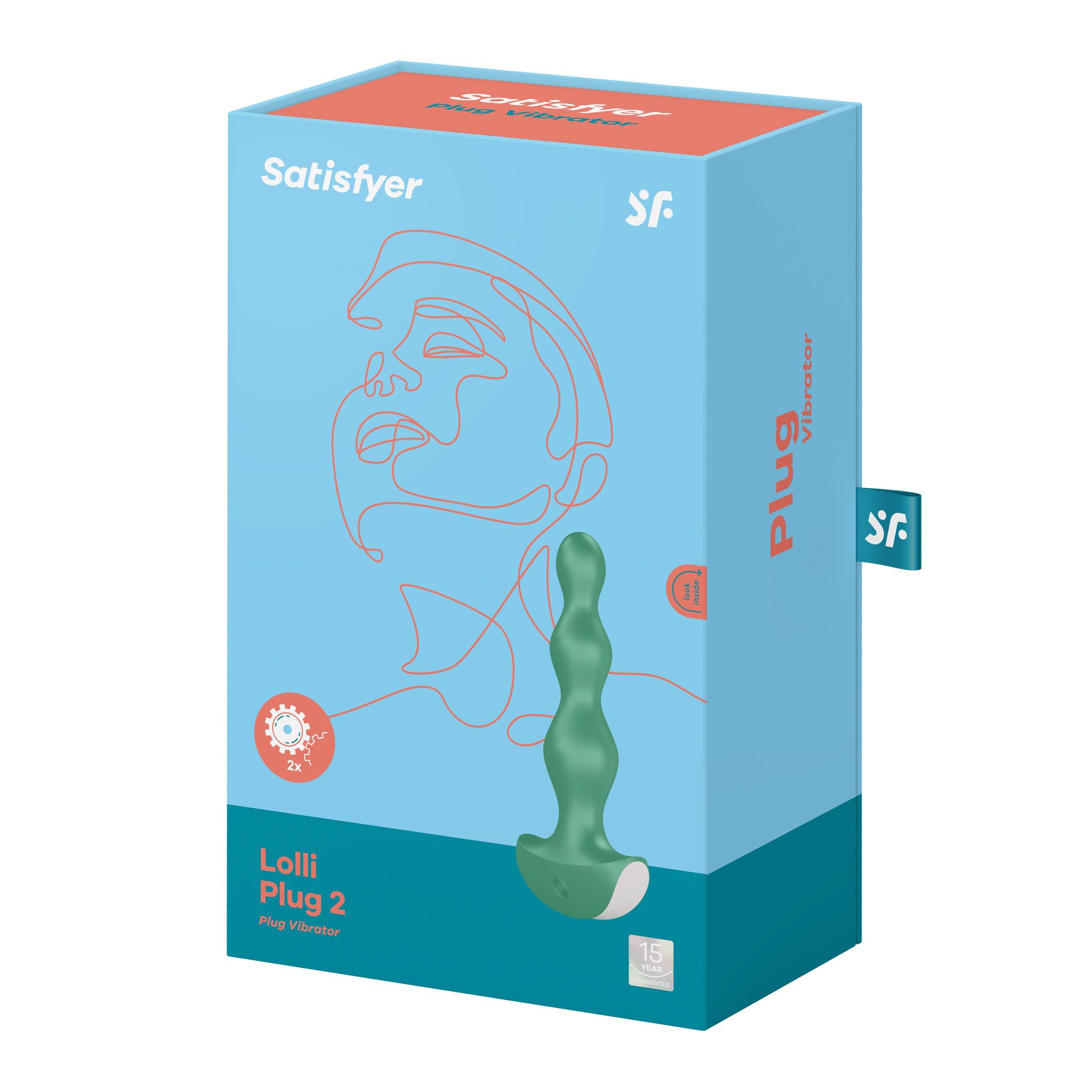 анальная пробка с вибрацией lolli-plug 2 green 003252sa в России
