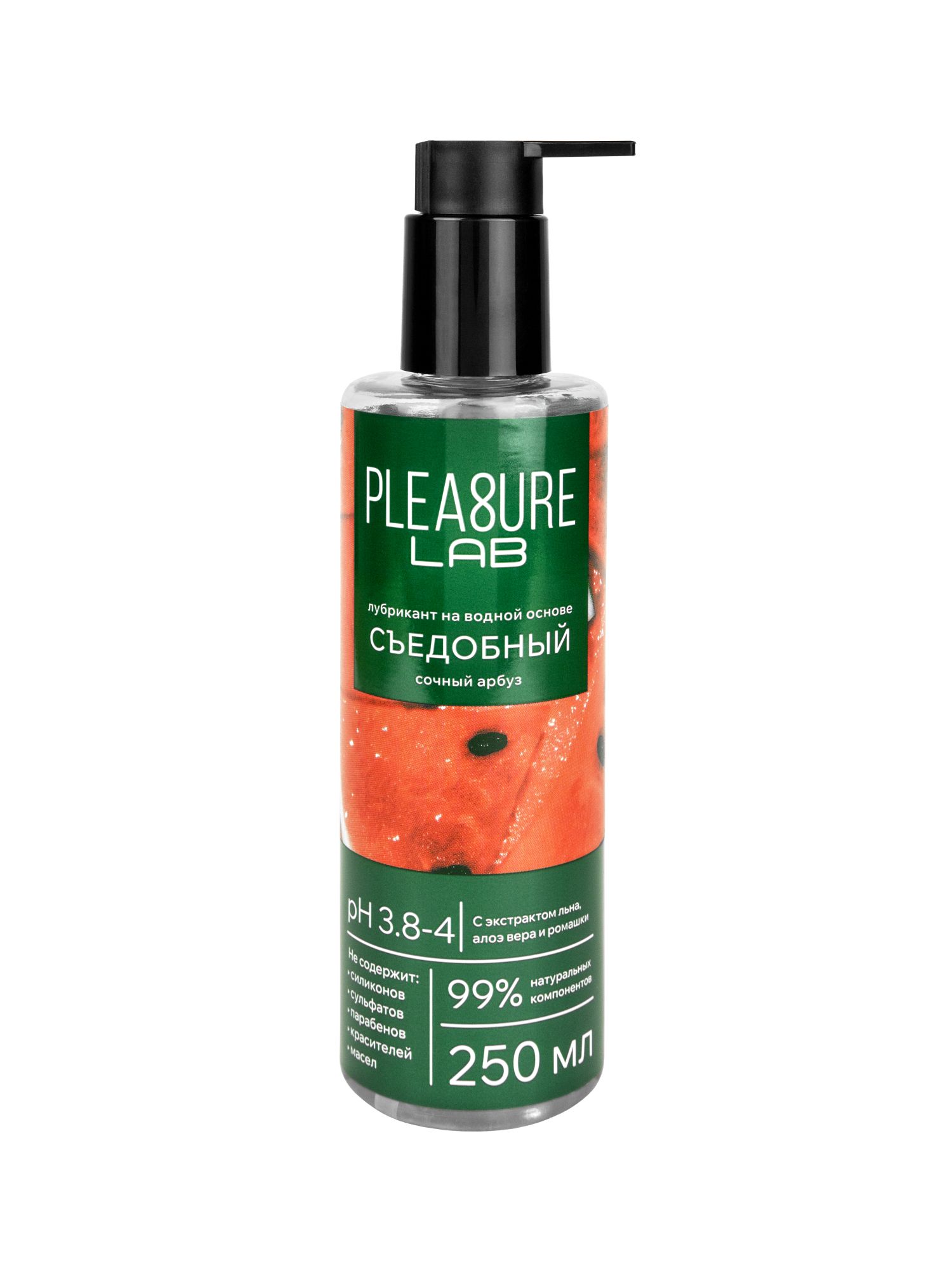 съедобный лубрикант на водной основе pleasure lab сочный арбуз 1182-00lab в России