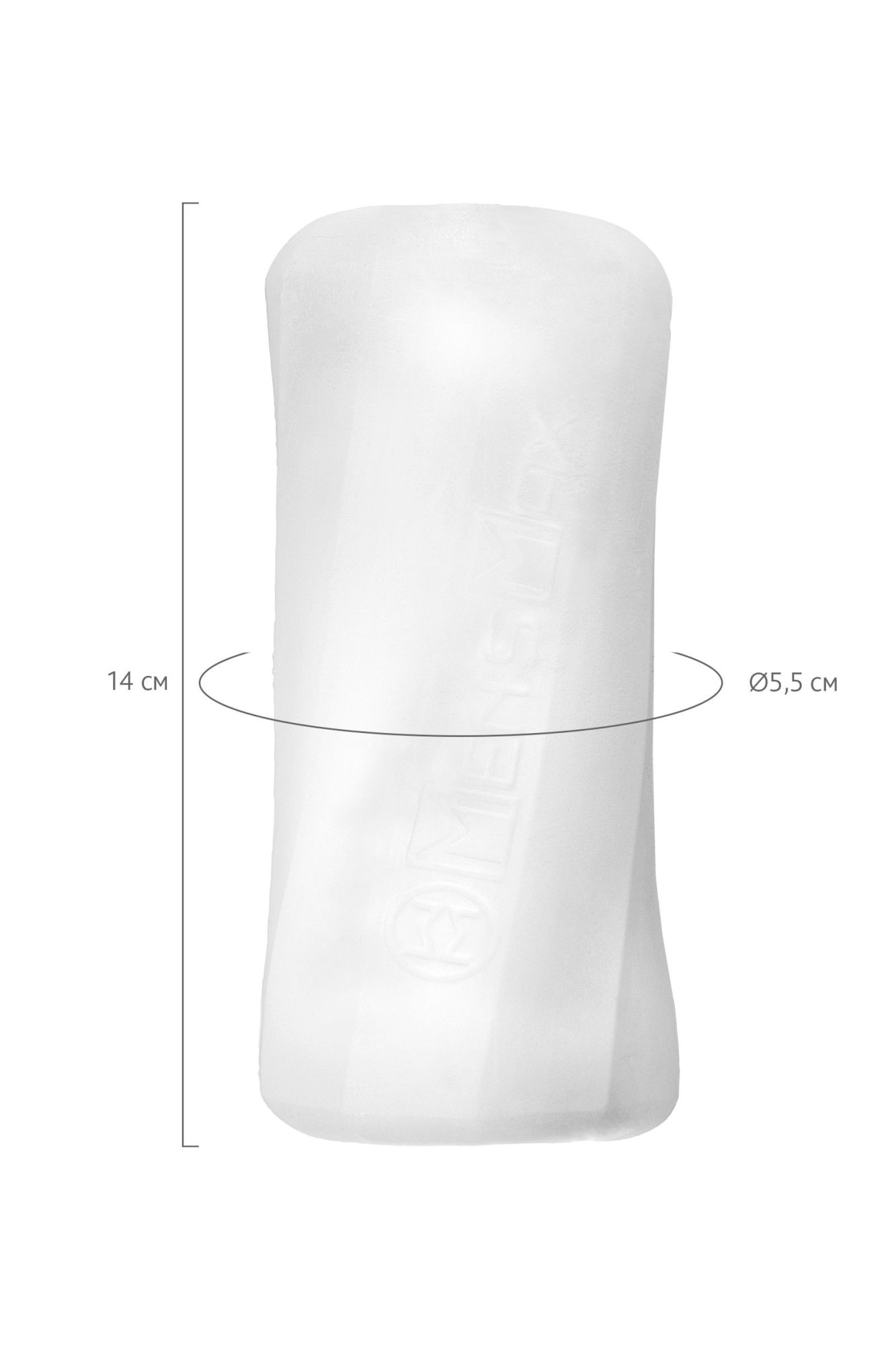 мастурбатор нереалистичный mensmax xross beads×rock close, tpe, прозрачный, 14,2 см в России