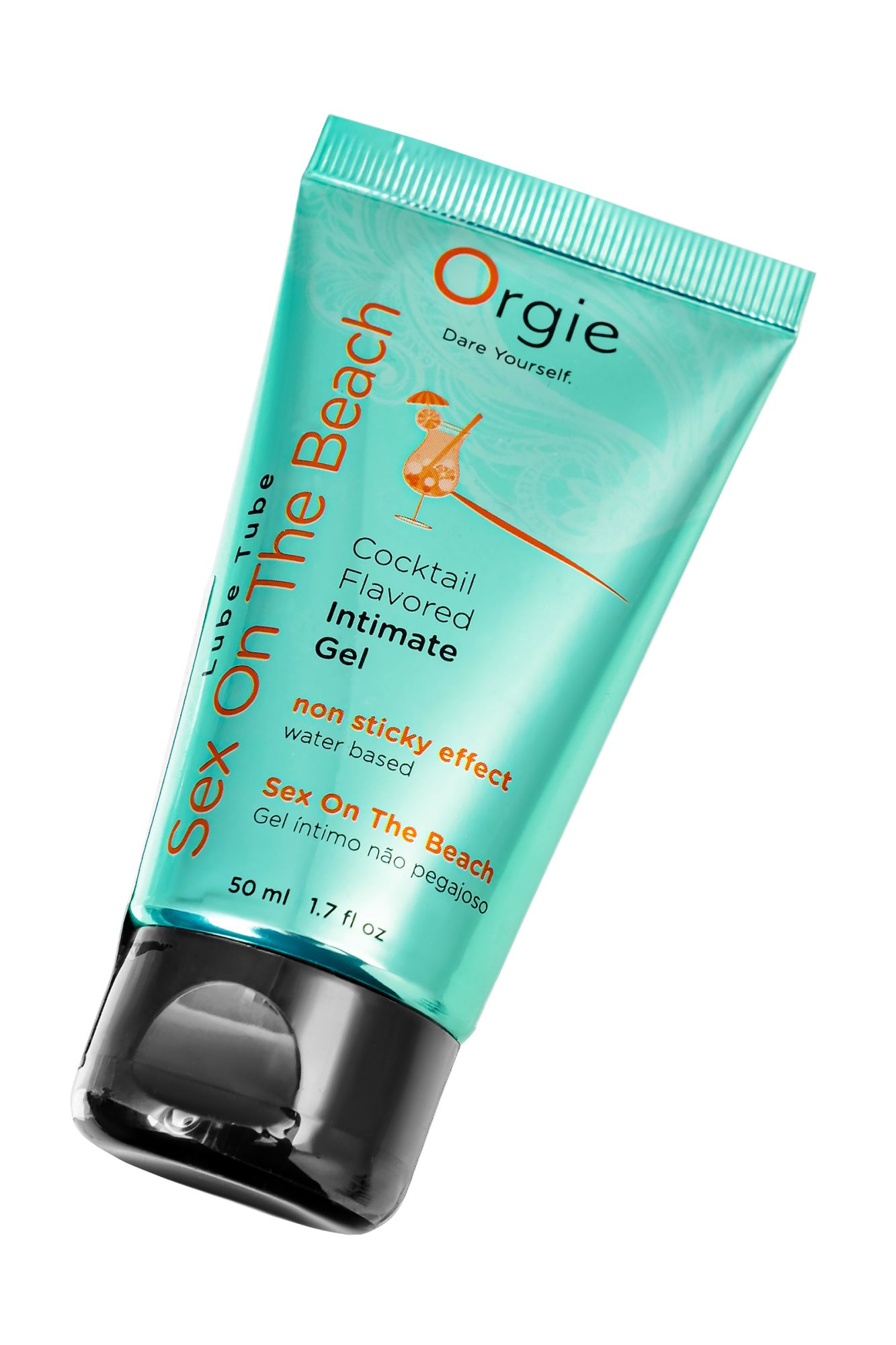 интимный гель orgie lube tube на водной основе, со вкусом коктейля секс на пляже, 50 мл в России