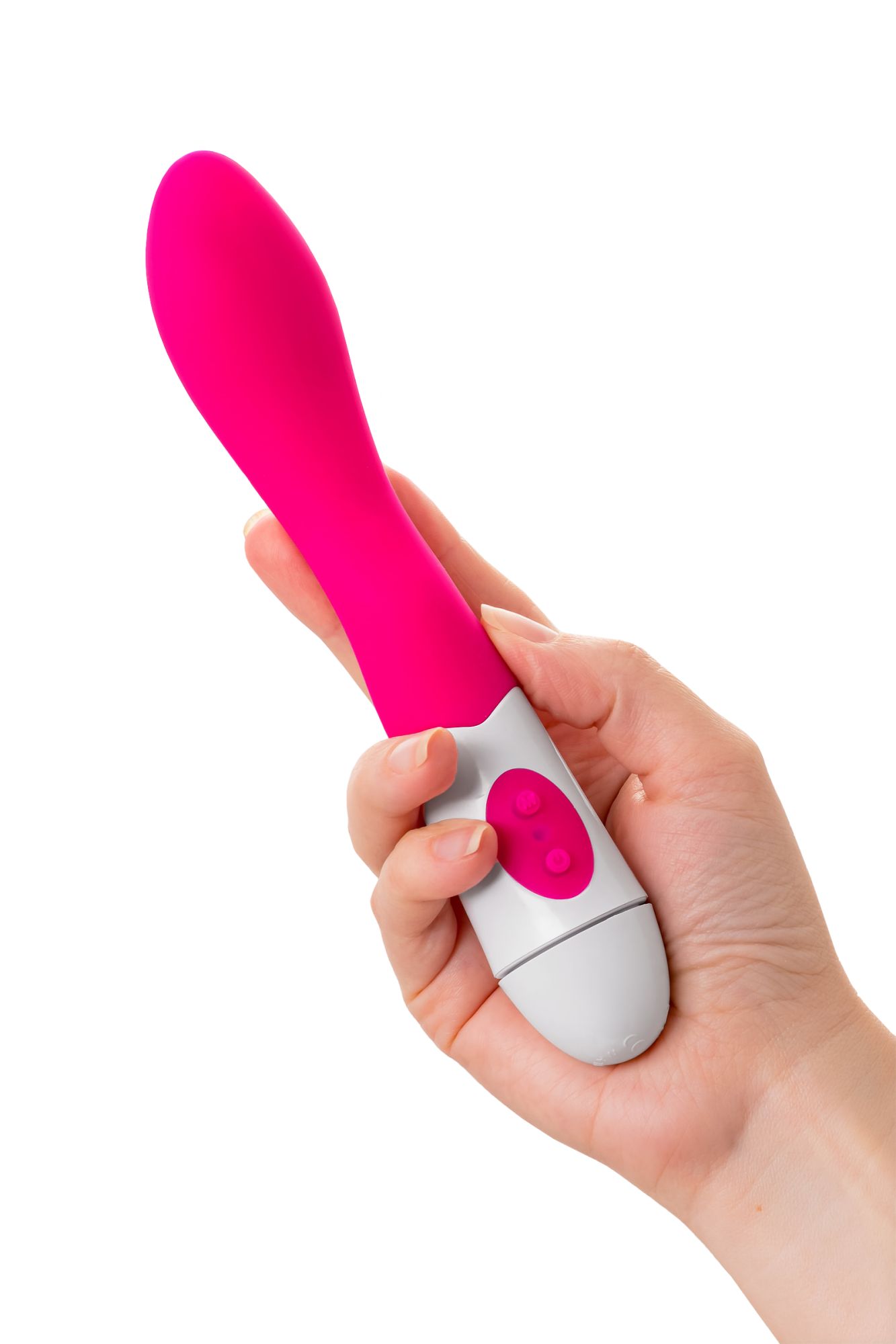 стимулятор точки g toyfa a-toys kari, силикон, розовый, 19,2 см в России